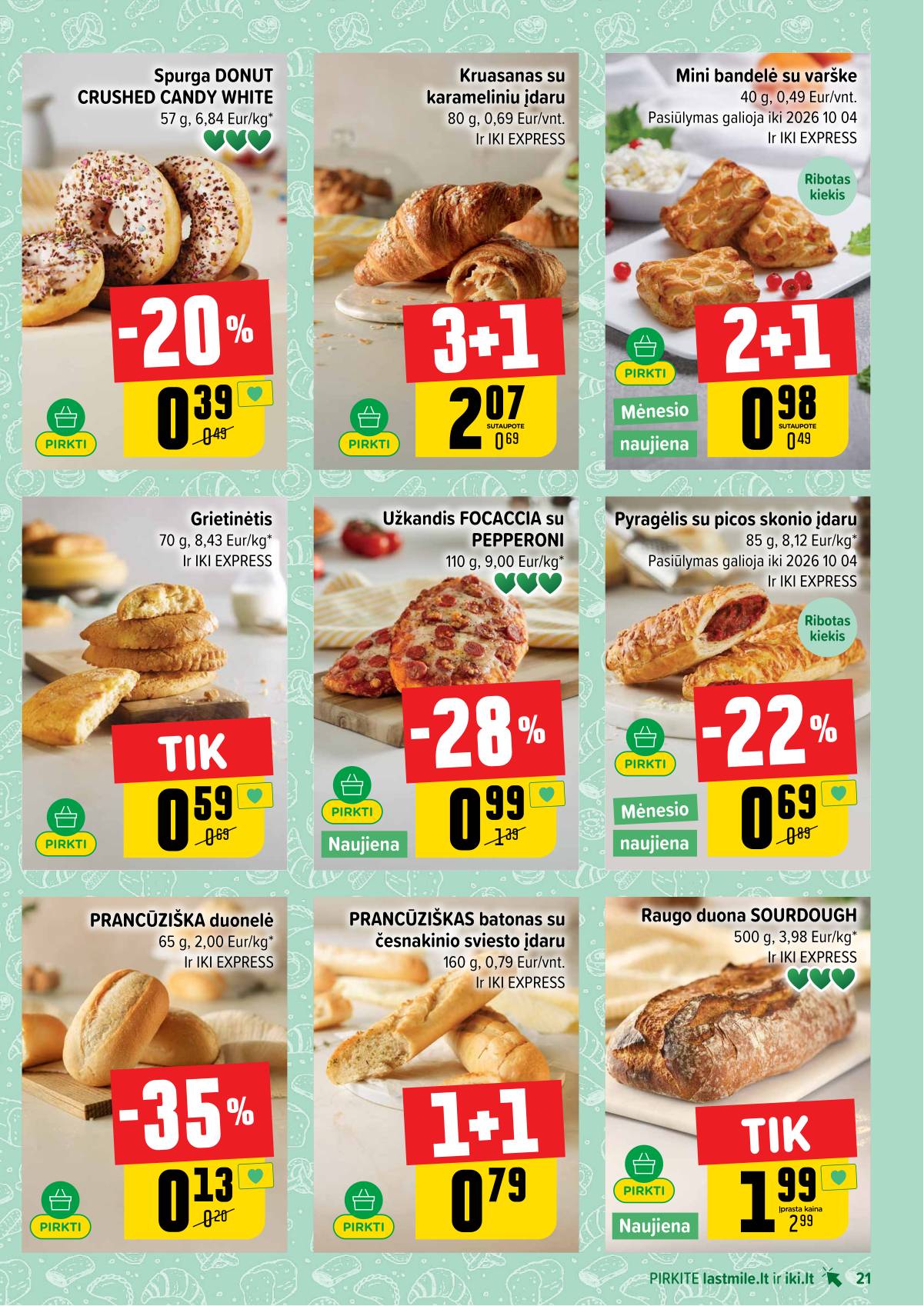 Iki - IKI akcijų leidinys 21 puslapis