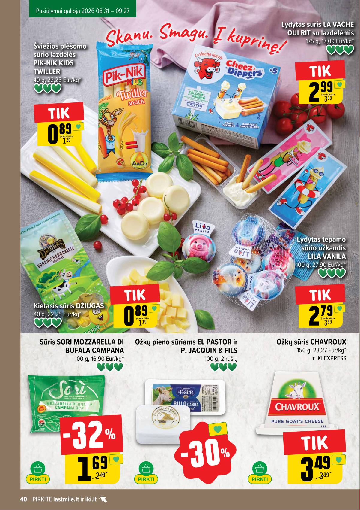 Iki - IKI akcijų leidinys 40 puslapis
