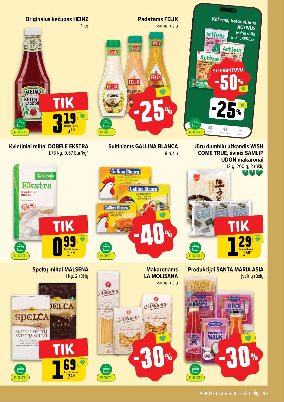 Iki - IKI akcijų leidinys 47 puslapis