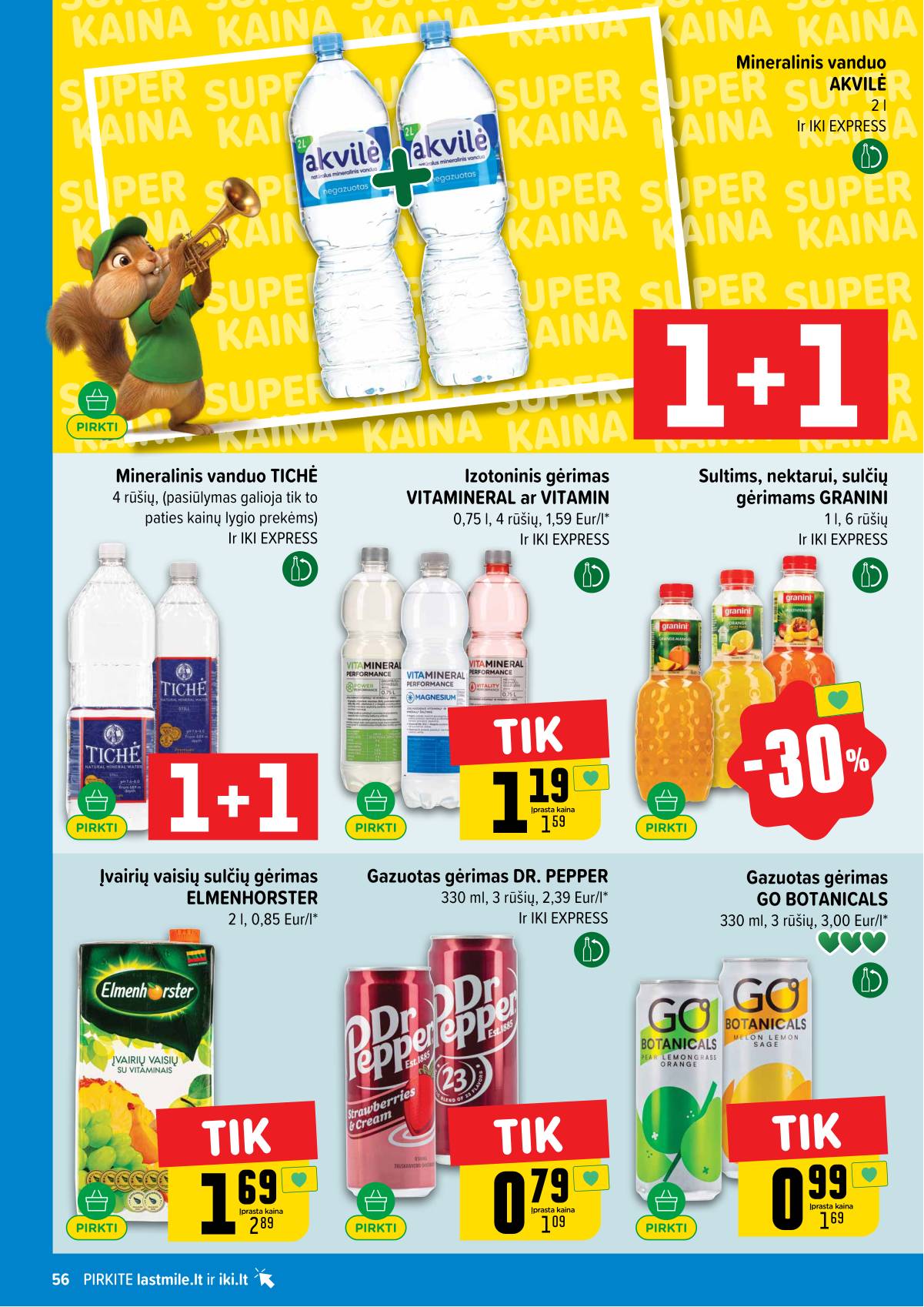 Iki - IKI akcijų leidinys 56 puslapis