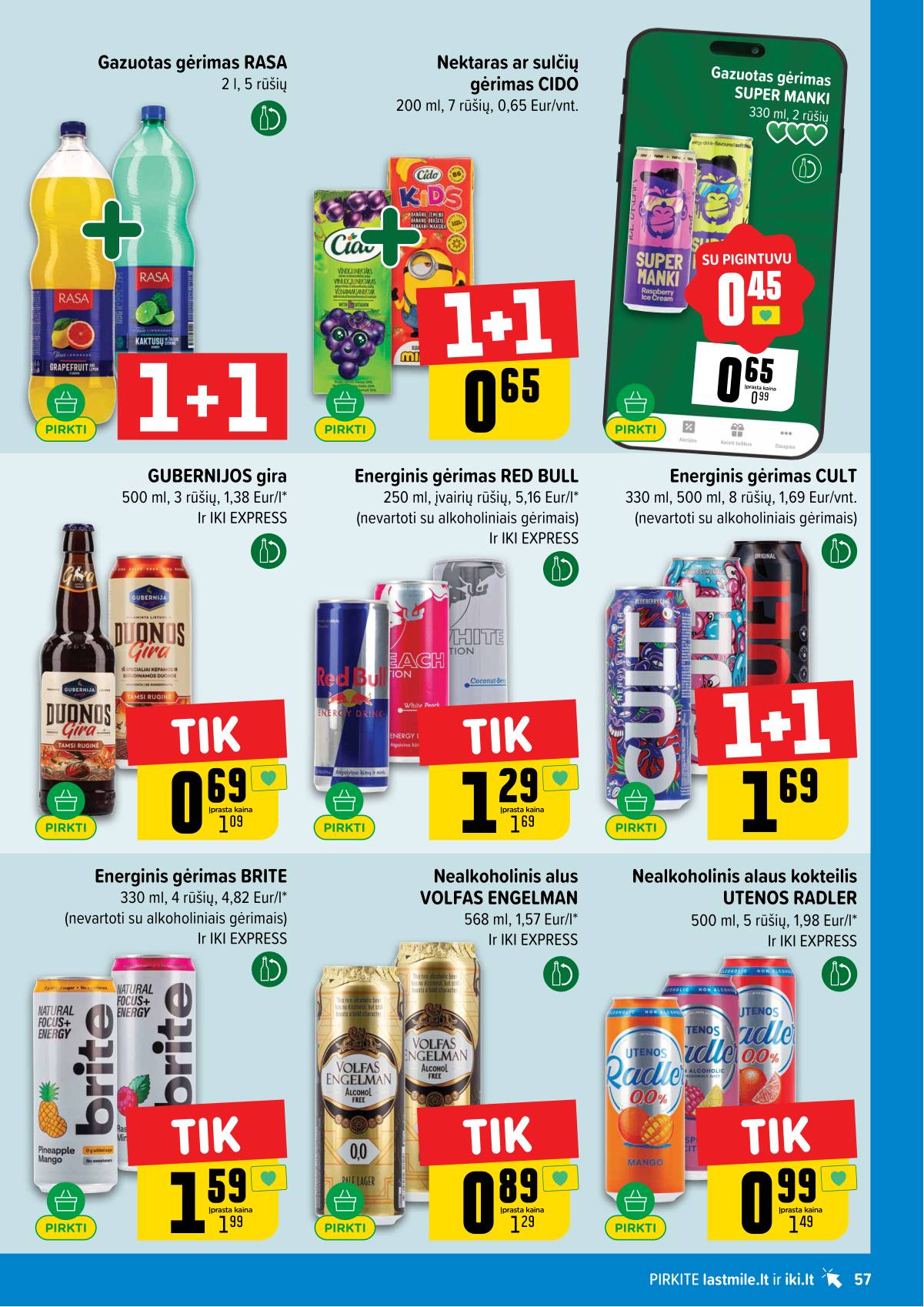 Iki - IKI akcijų leidinys 57 puslapis