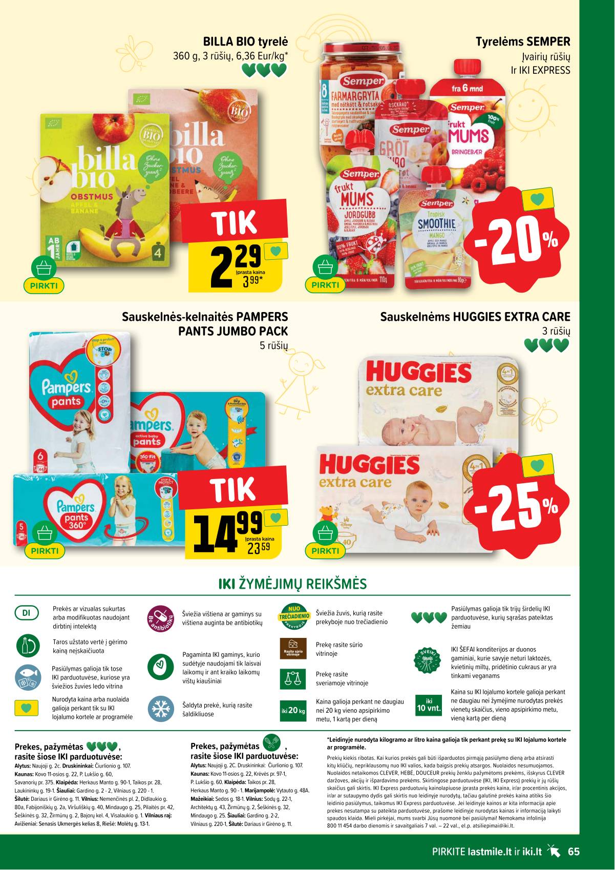 Iki - IKI akcijų leidinys 65 puslapis