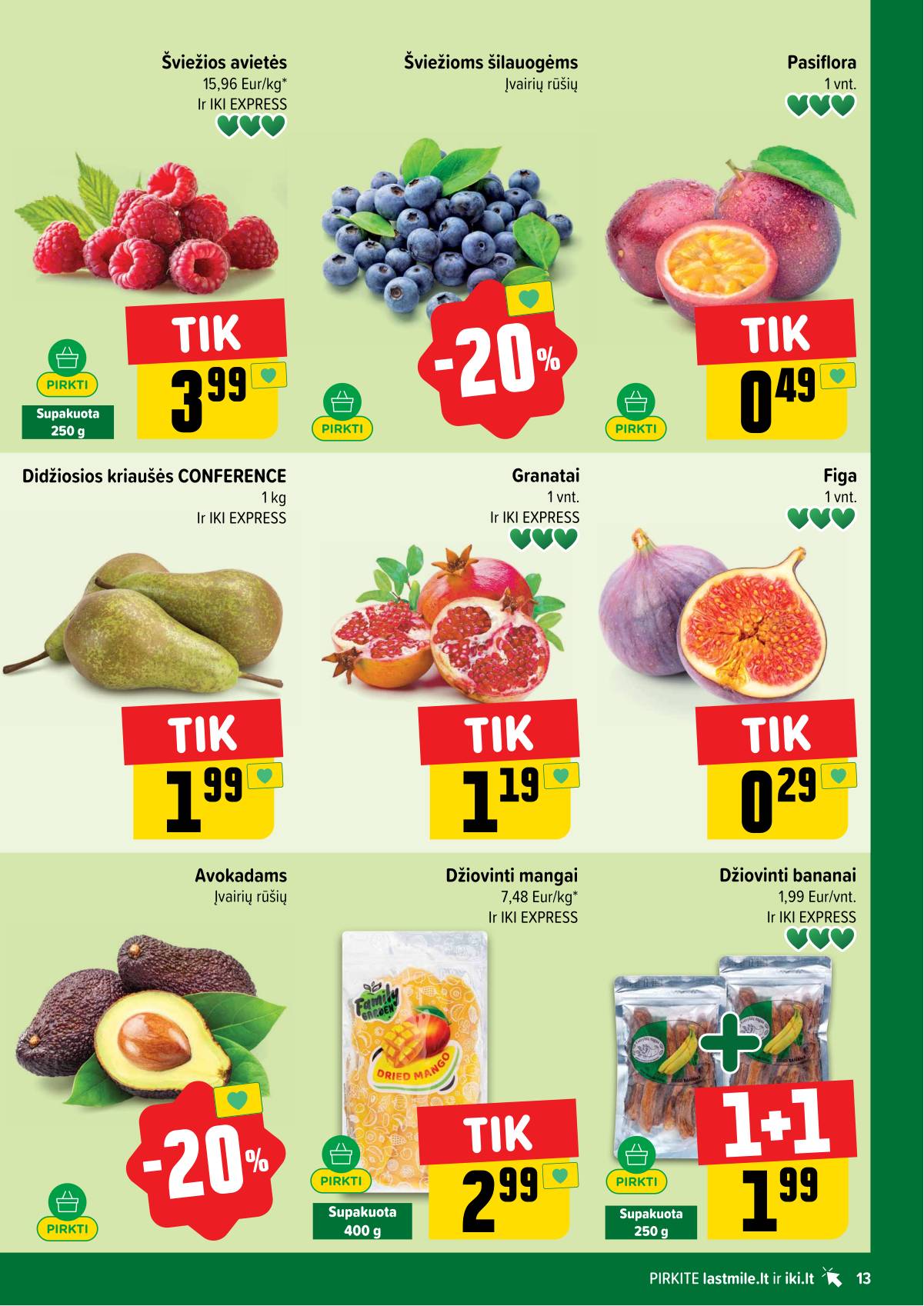 Iki - IKI akcijų leidinys 13 puslapis