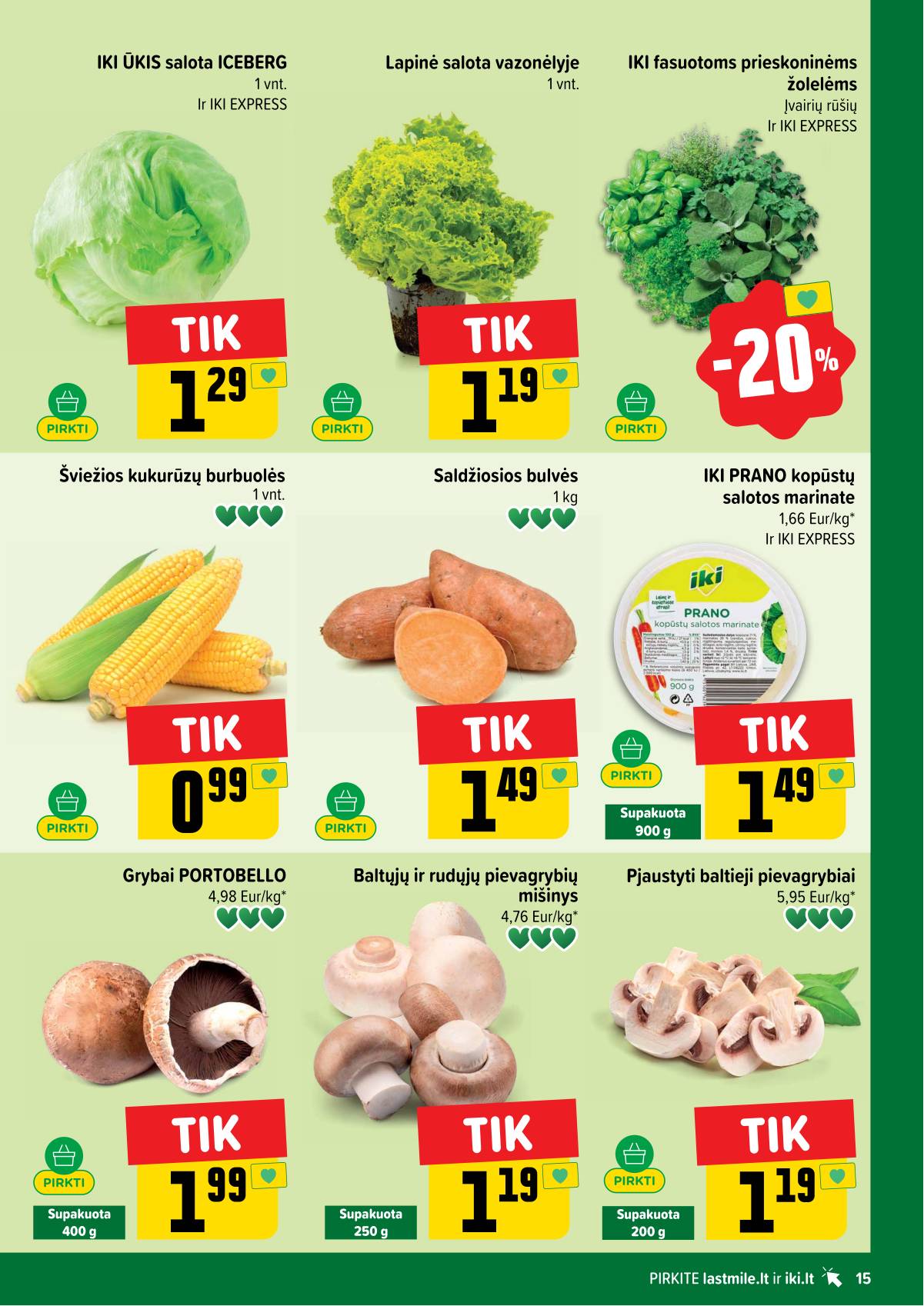 Iki - IKI akcijų leidinys 15 puslapis