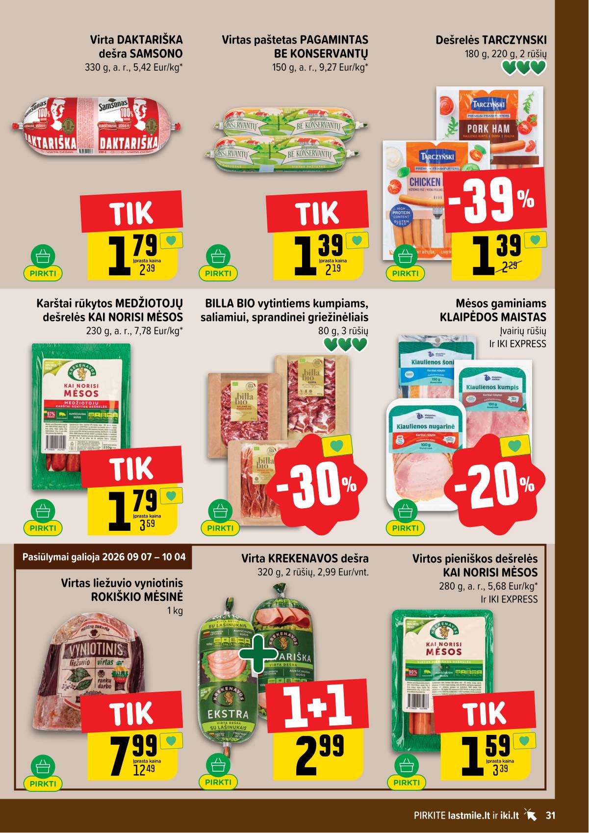 Iki - IKI akcijų leidinys 31 puslapis