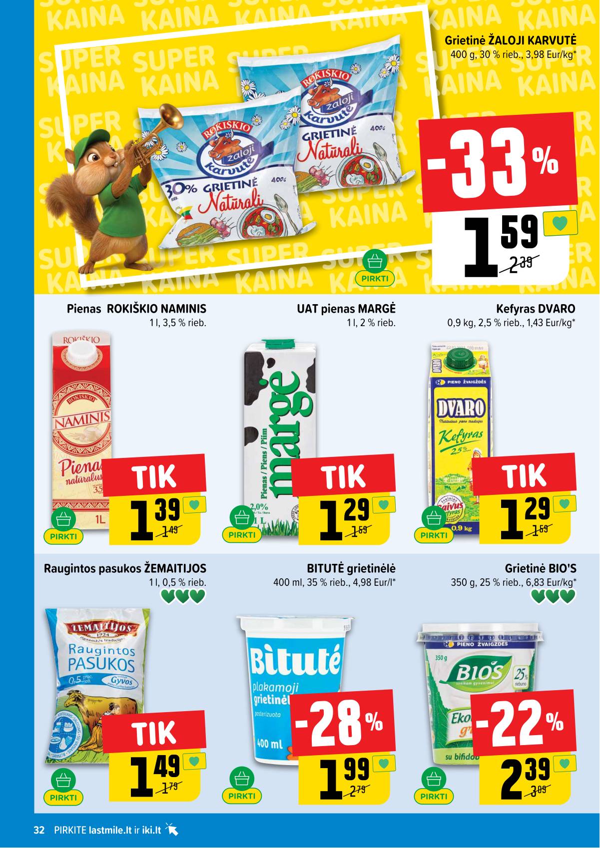Iki - IKI akcijų leidinys 32 puslapis