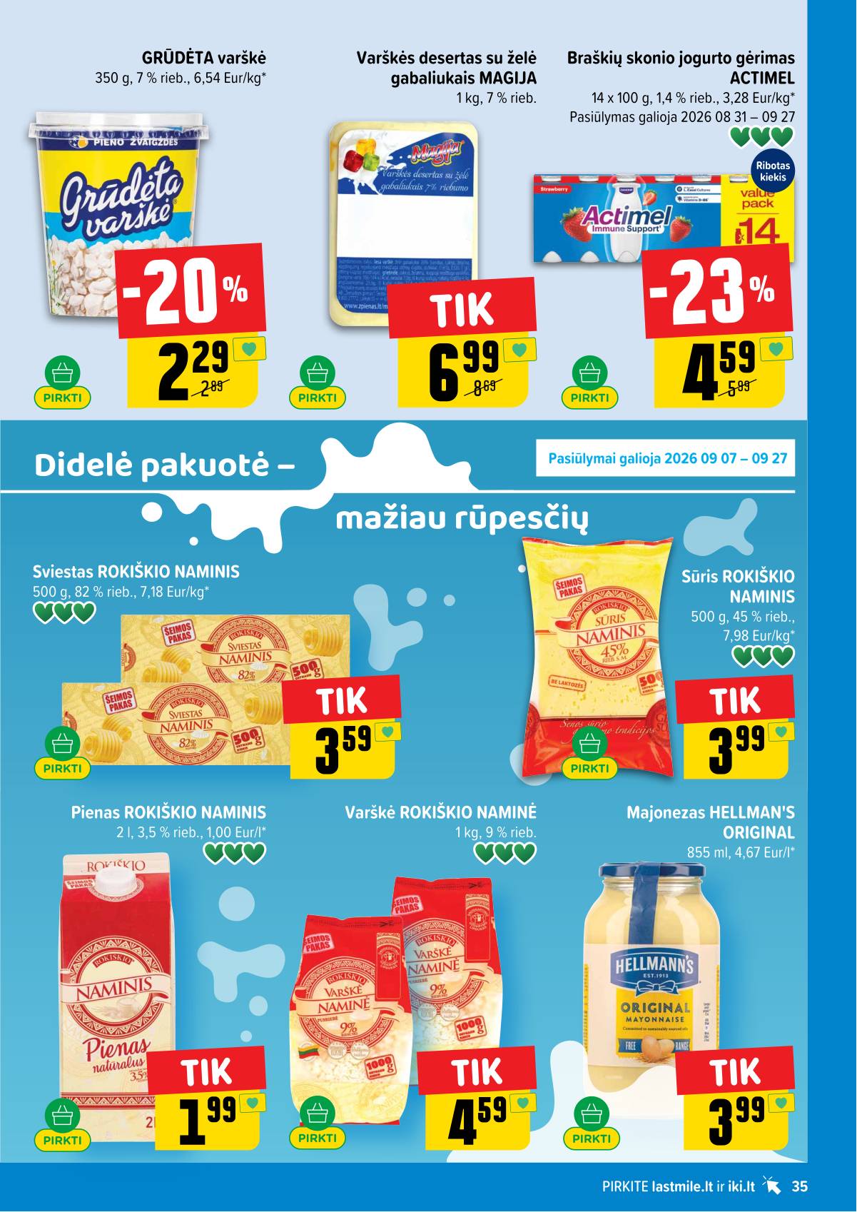 Iki - IKI akcijų leidinys 35 puslapis