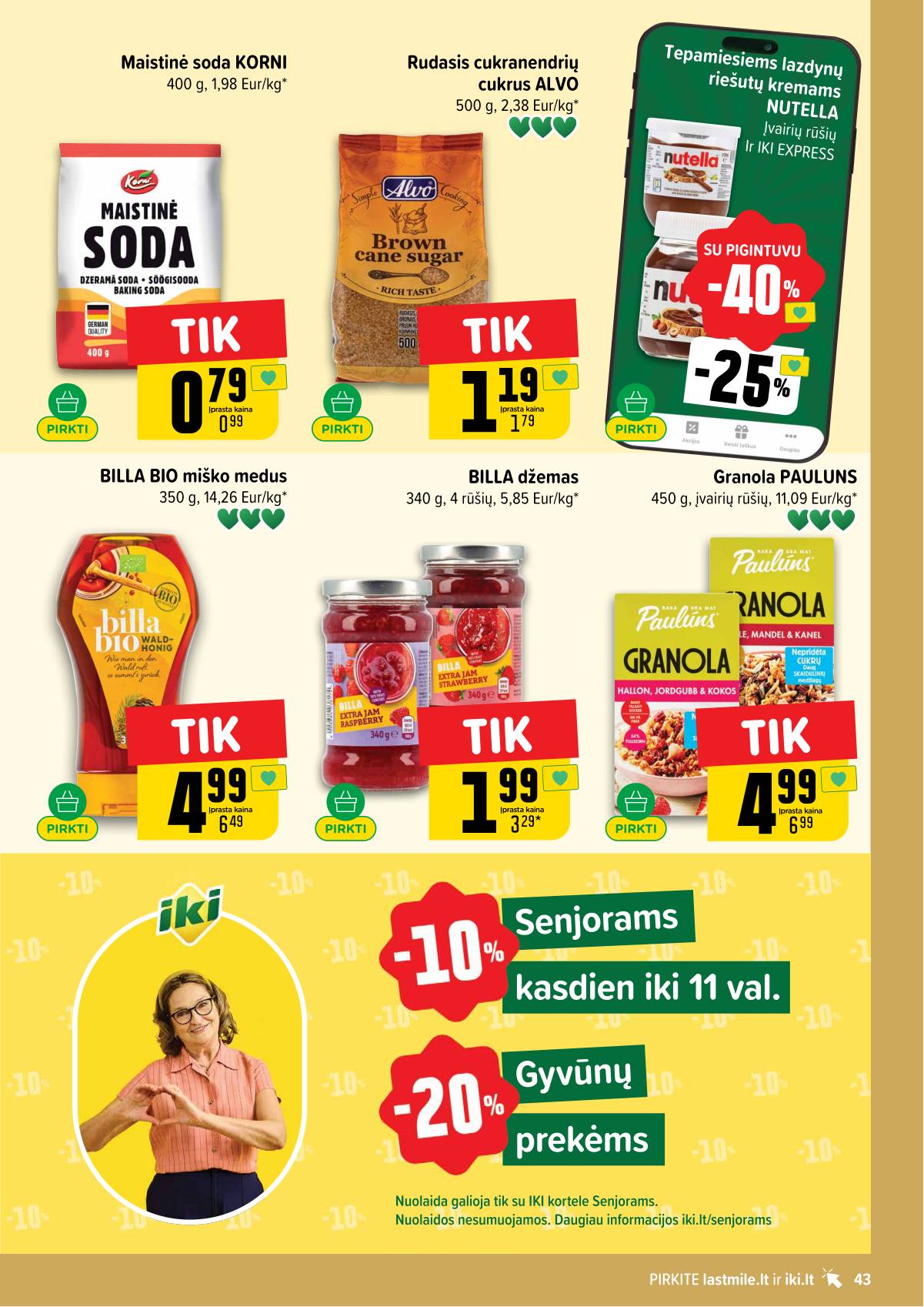 Iki - IKI akcijų leidinys 43 puslapis