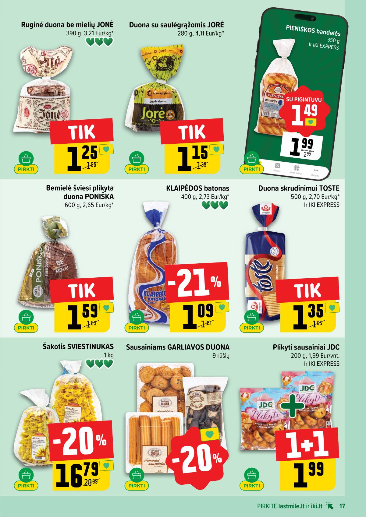 Iki - IKI akcijų leidinys 17 puslapis