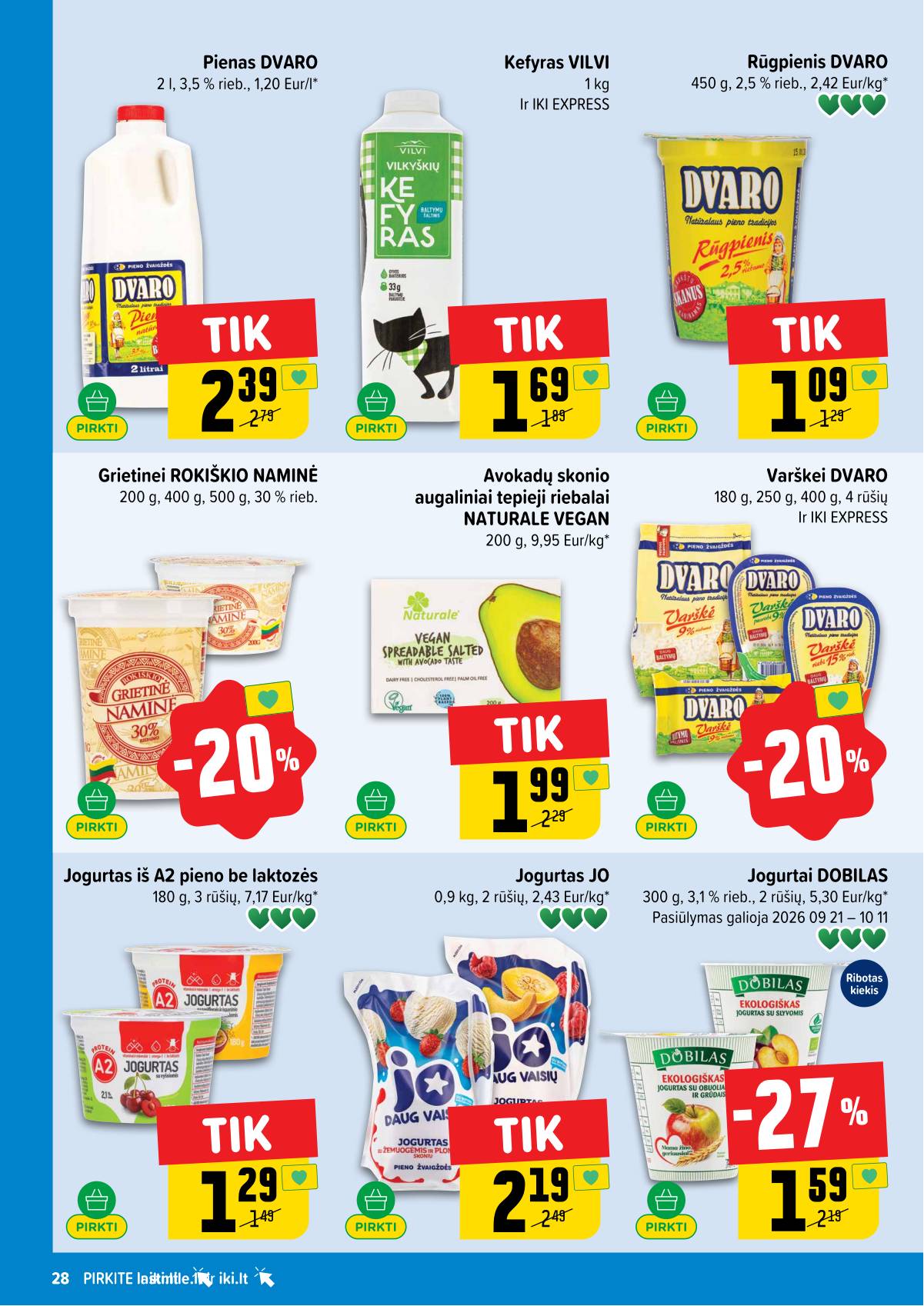 Iki - IKI akcijų leidinys 28 puslapis