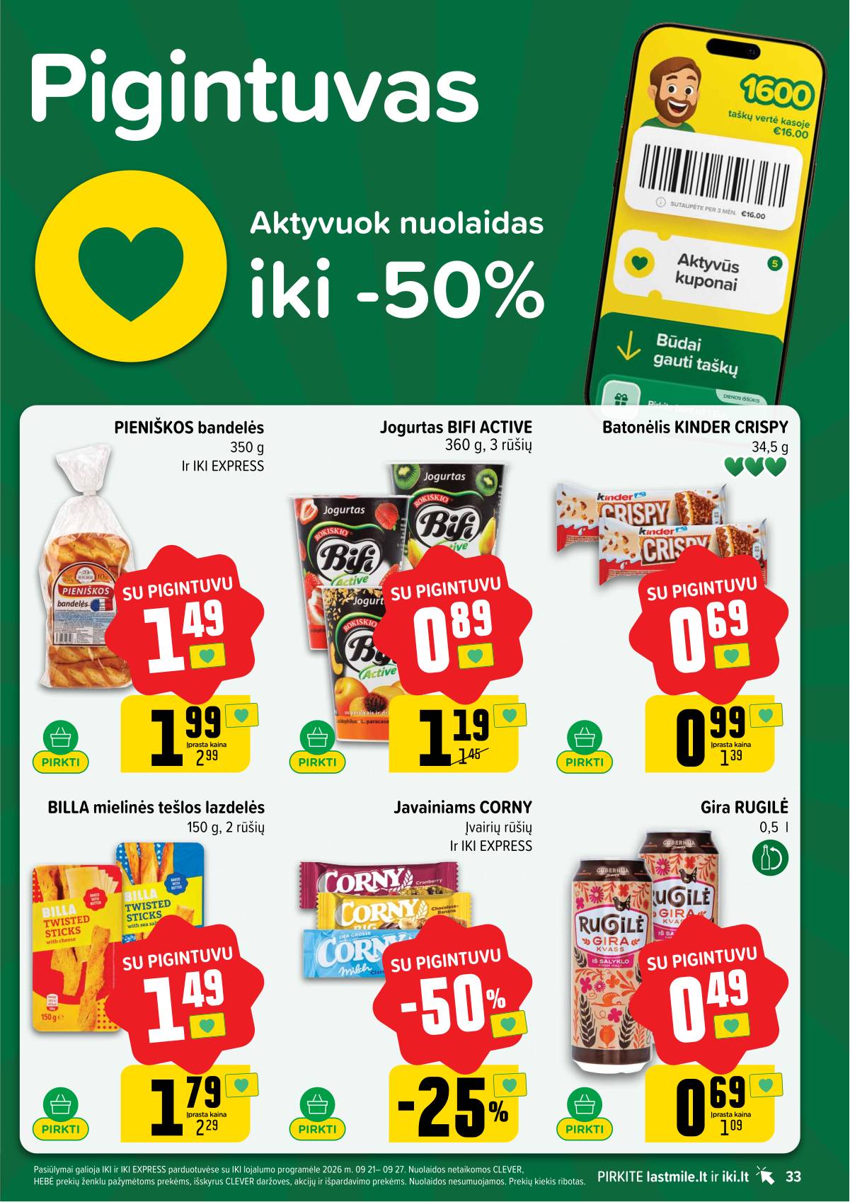 Iki - IKI akcijų leidinys 33 puslapis