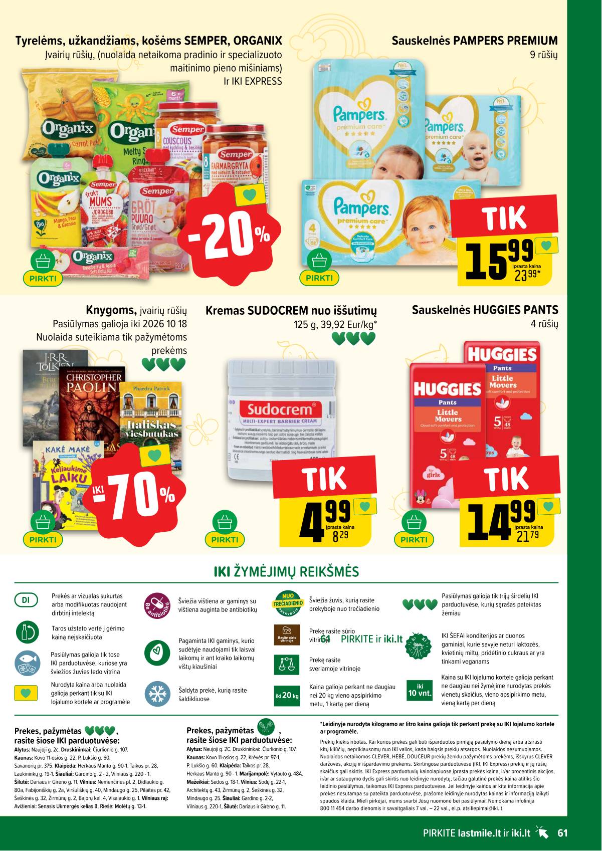 Iki - IKI akcijų leidinys 61 puslapis