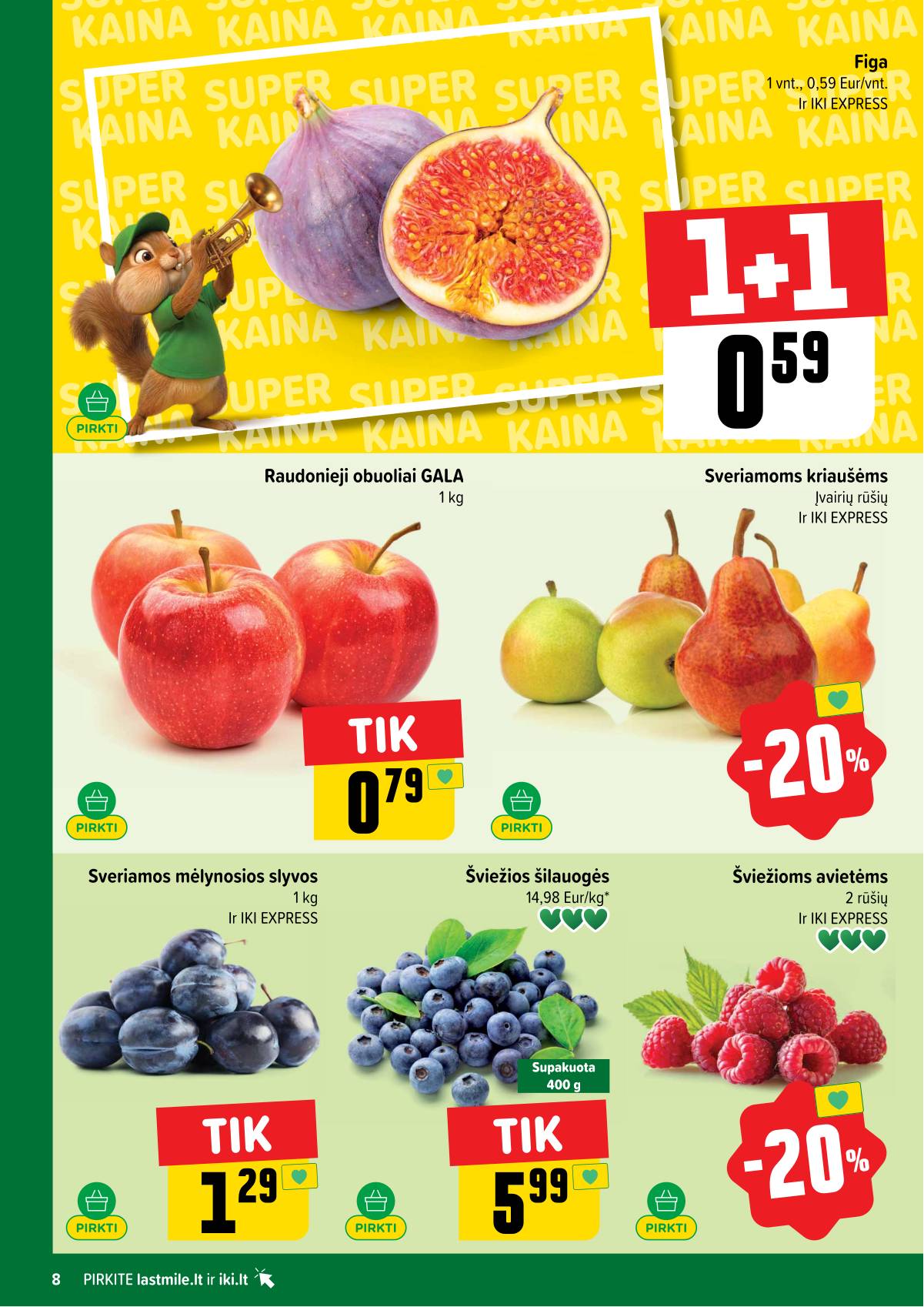 Iki - IKI akcijų leidinys 8 puslapis