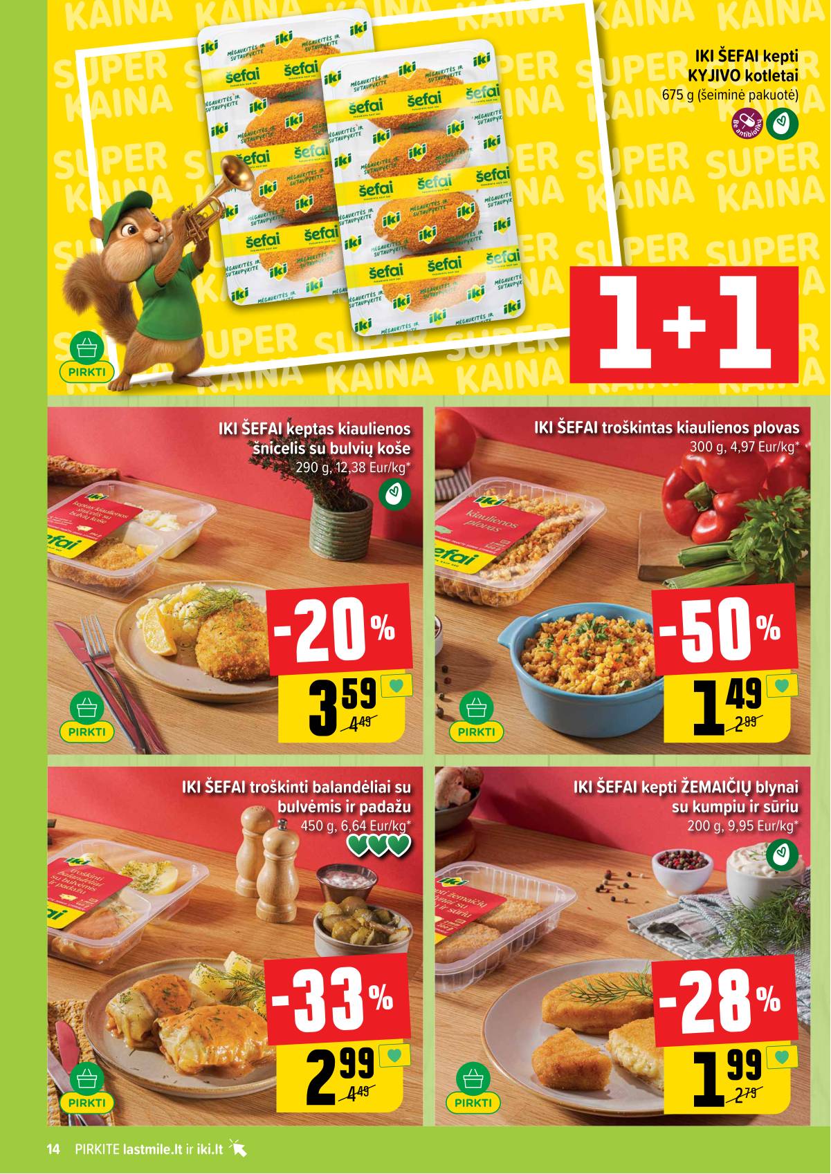 Iki - IKI akcijų leidinys 14 puslapis