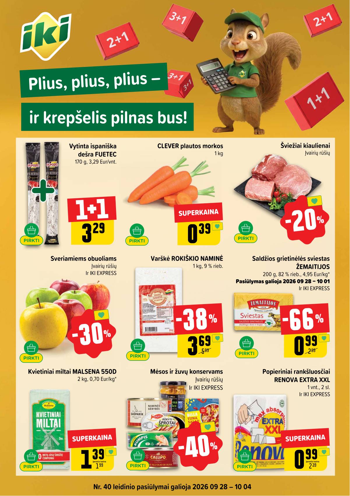 Iki - IKI akcijų leidinys 1 puslapis