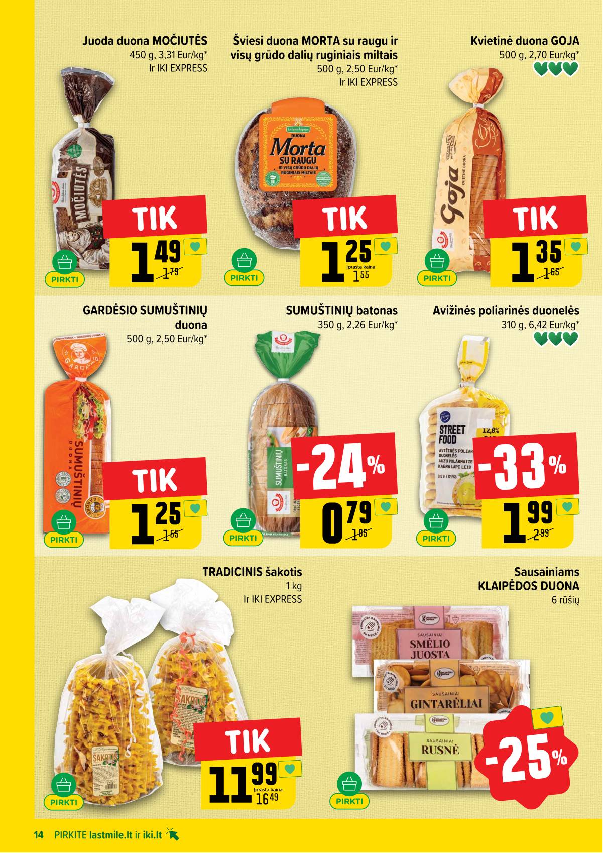 Iki - IKI akcijų leidinys 14 puslapis