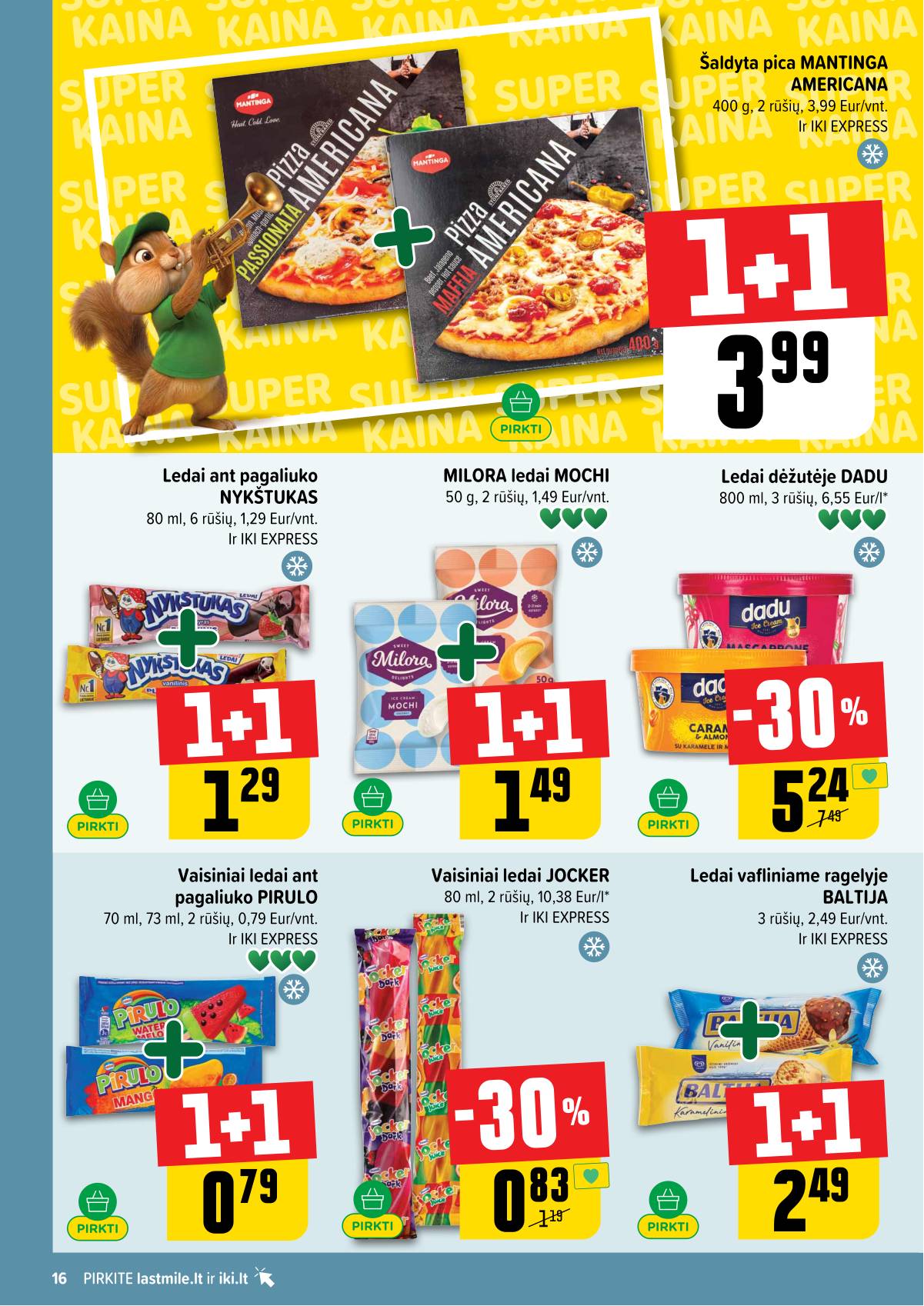 Iki - IKI akcijų leidinys 16 puslapis
