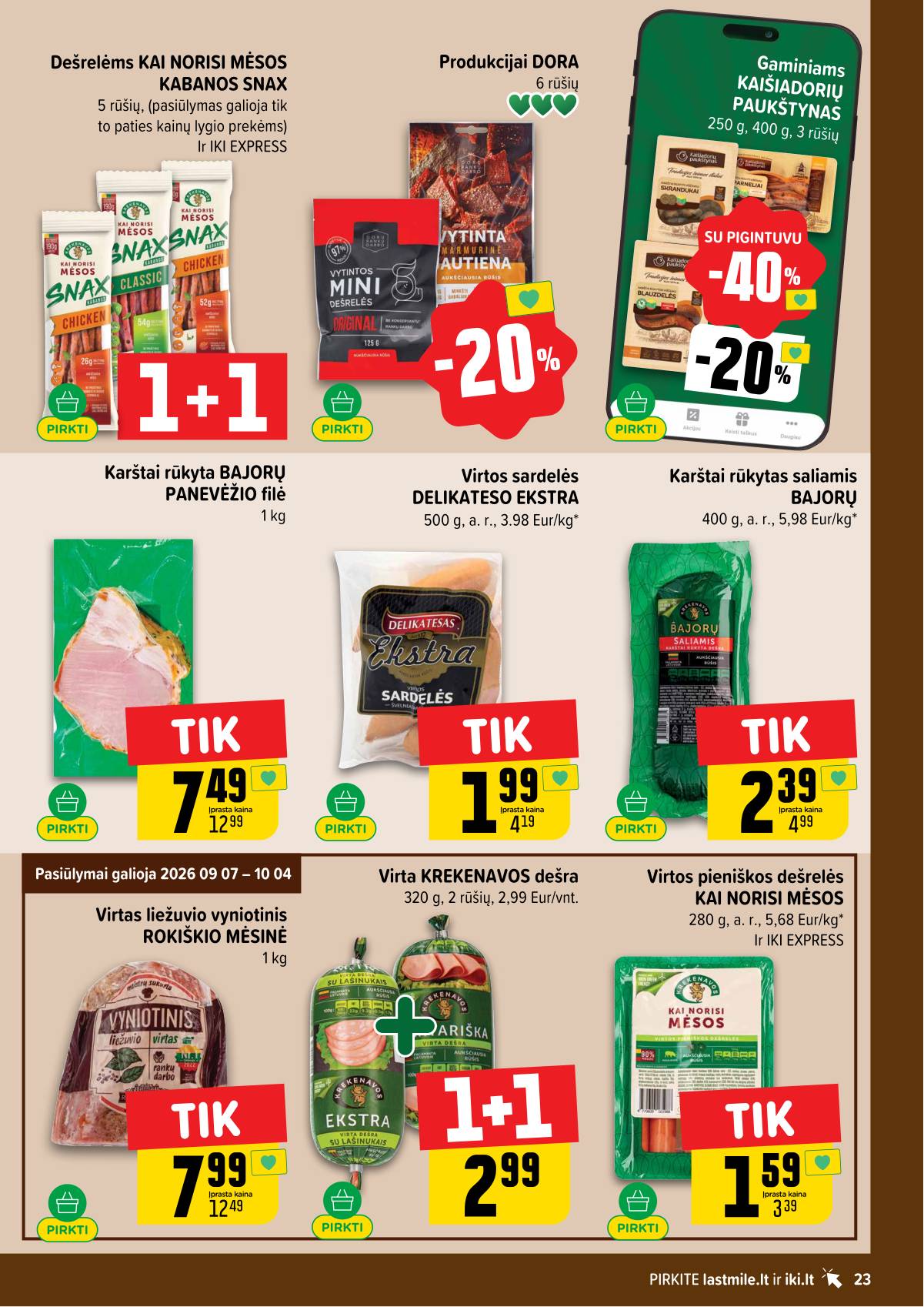 Iki - IKI akcijų leidinys 23 puslapis