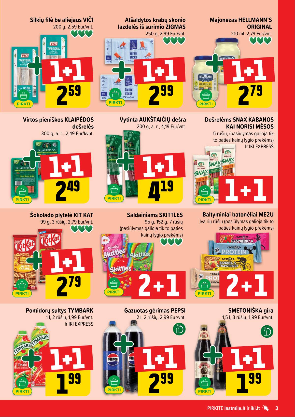 Iki - IKI akcijų leidinys 3 puslapis