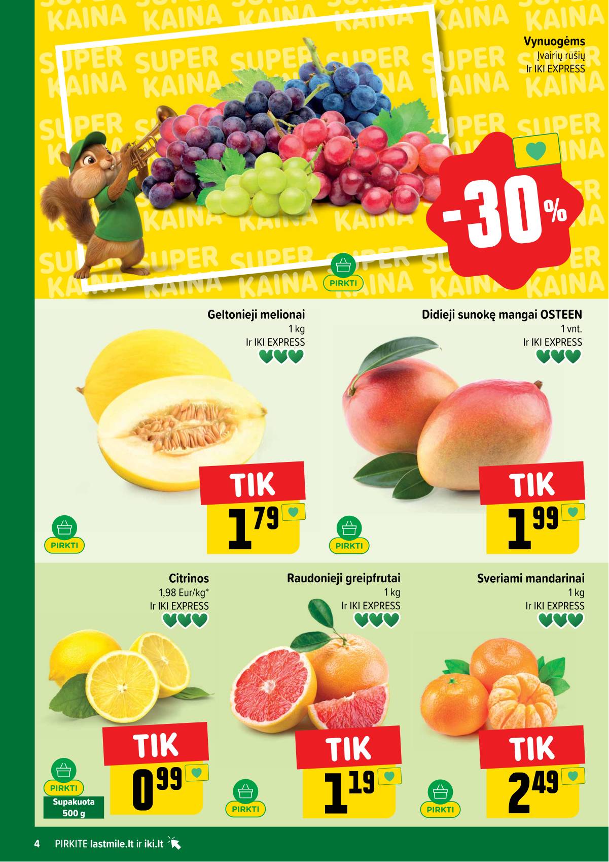 Iki - IKI akcijų leidinys 4 puslapis