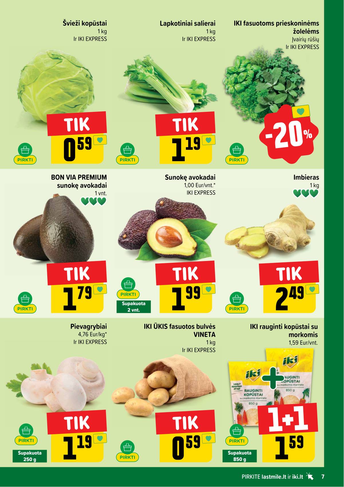 Iki - IKI akcijų leidinys 7 puslapis