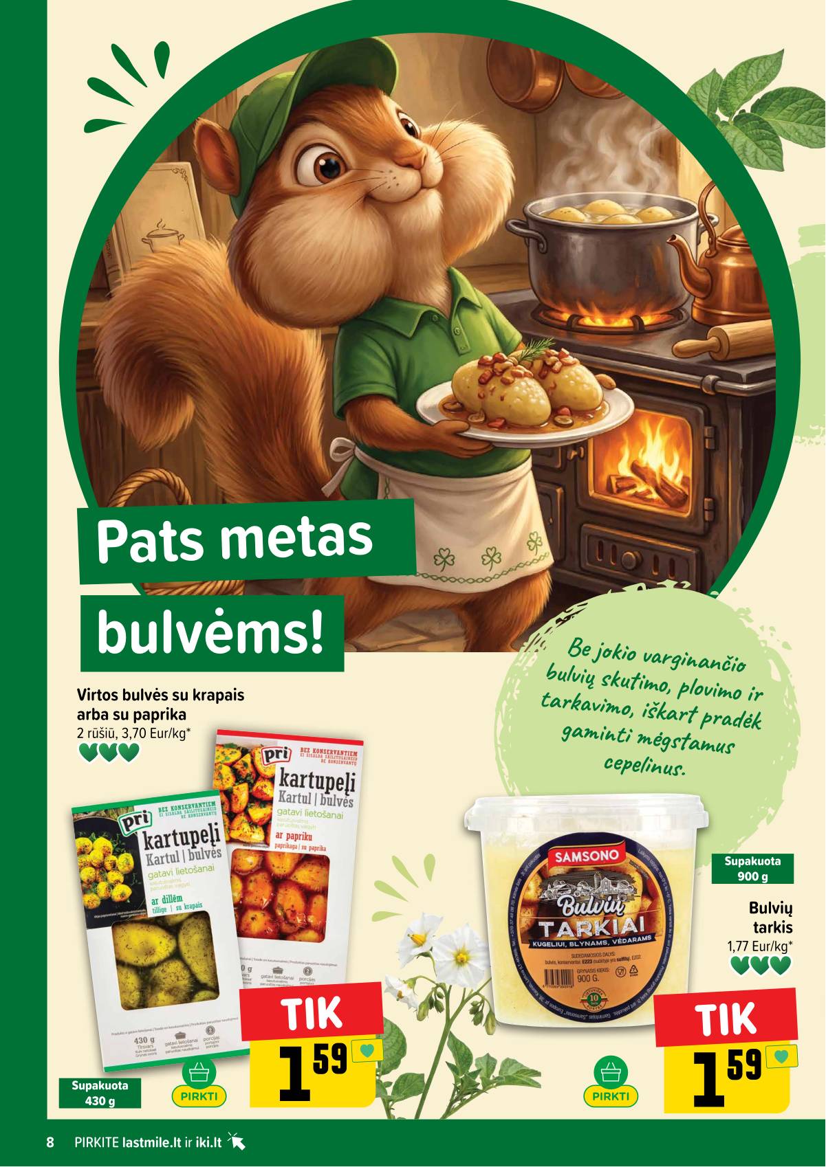 Iki - IKI akcijų leidinys 8 puslapis