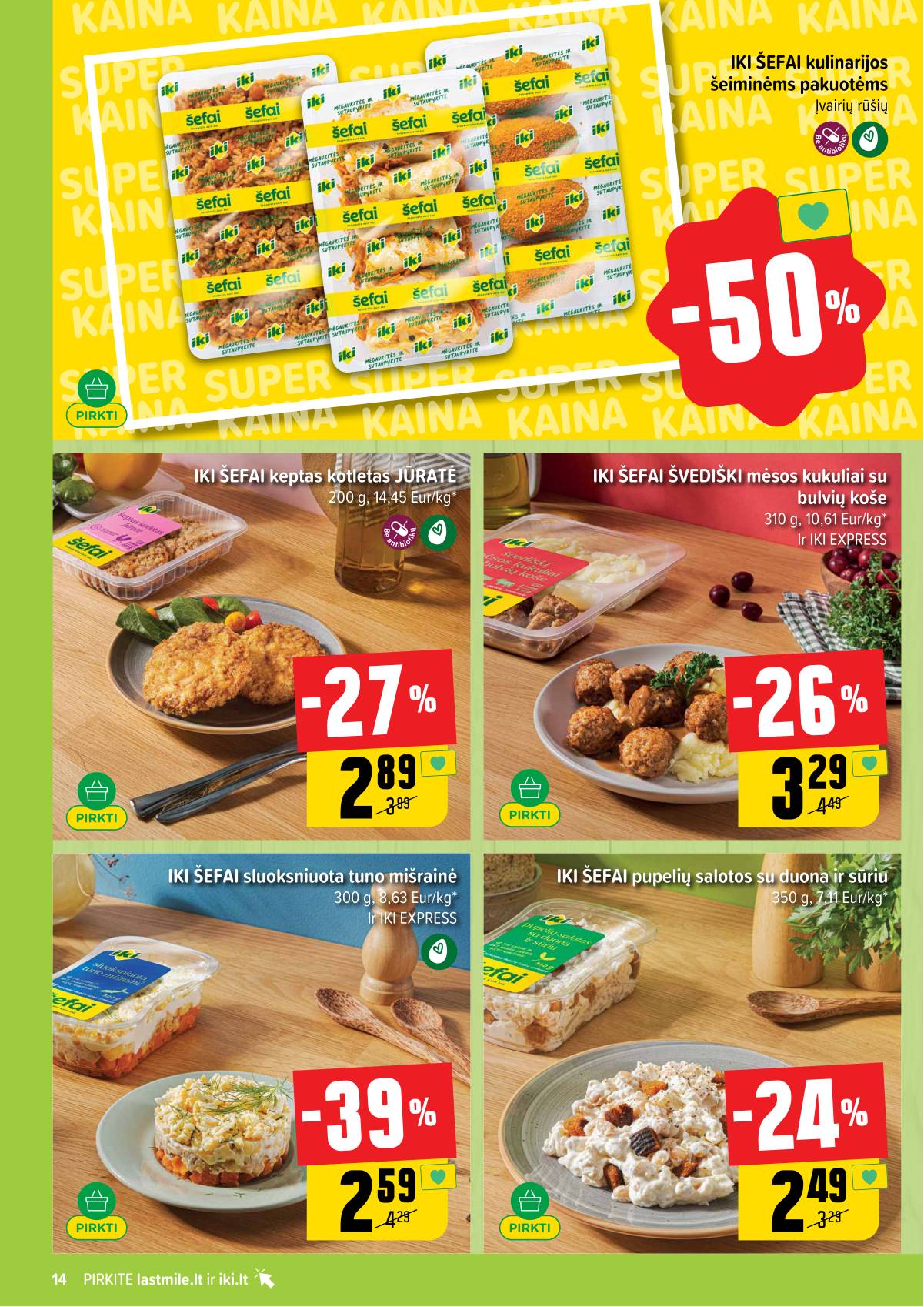Iki - IKI akcijų leidinys 14 puslapis