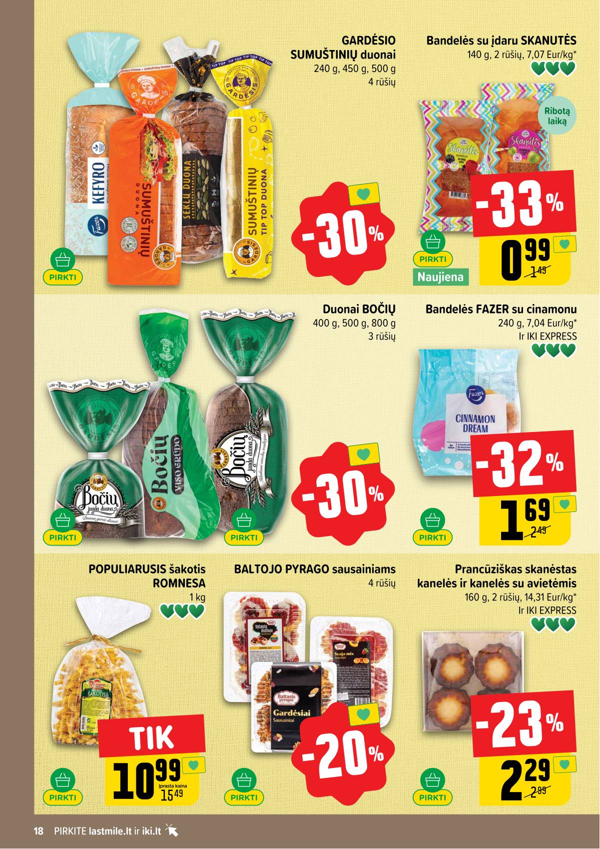Iki - IKI akcijų leidinys 18 puslapis
