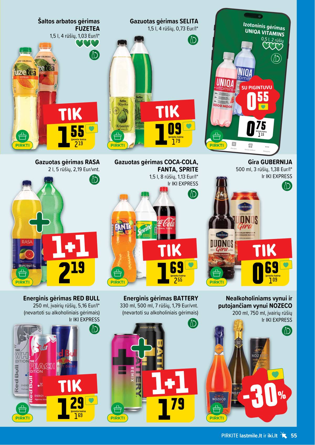 Iki - IKI akcijų leidinys 55 puslapis