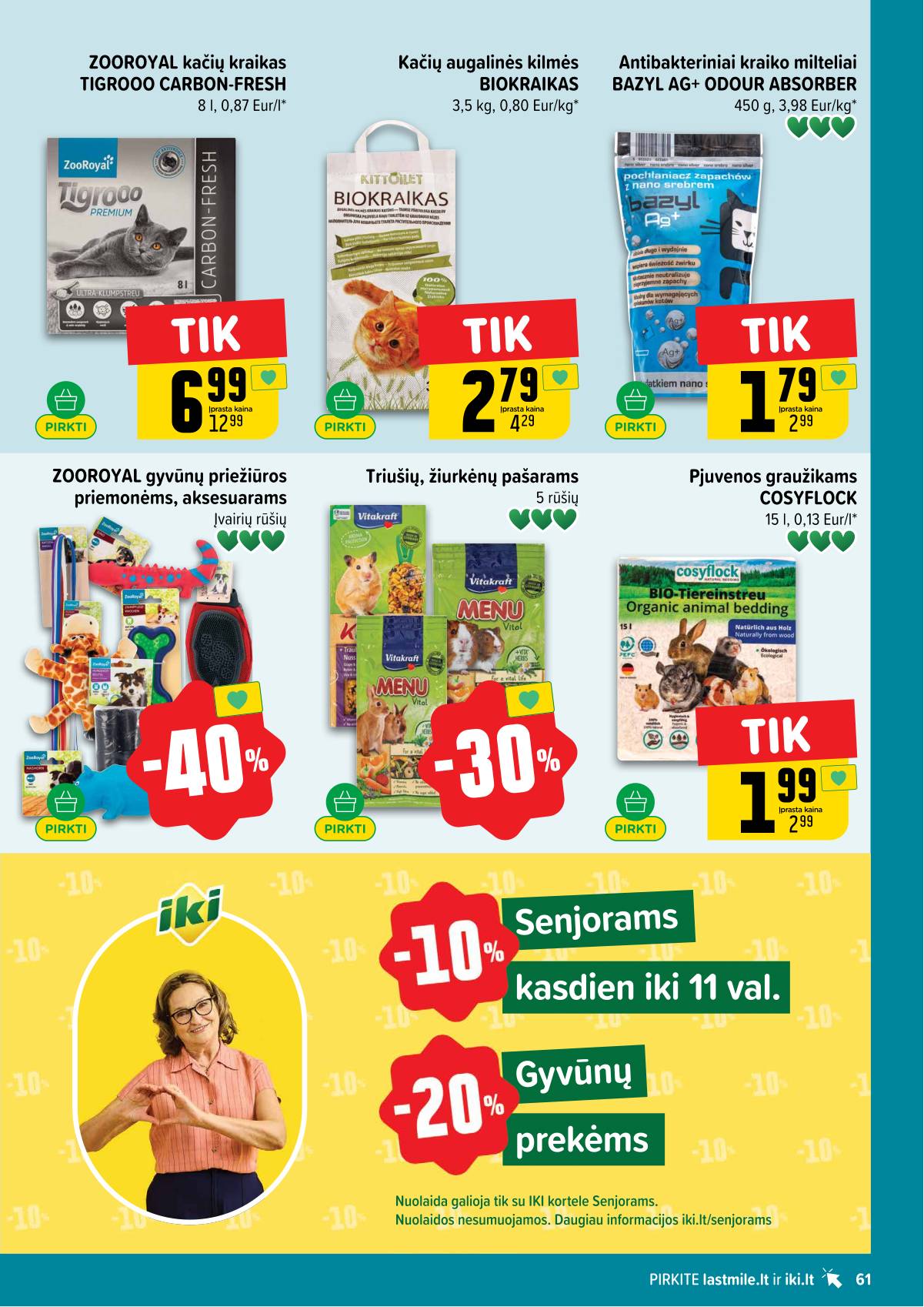 Iki - IKI akcijų leidinys 61 puslapis