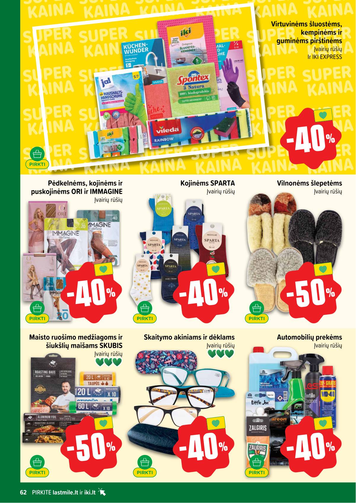 Iki - IKI akcijų leidinys 62 puslapis