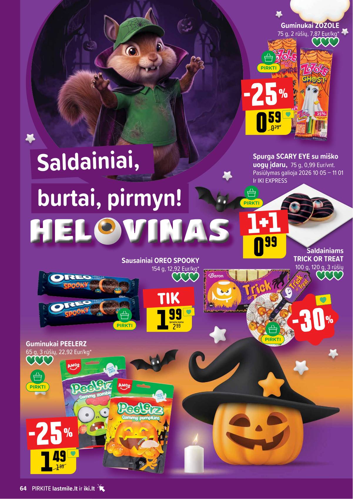 Iki - IKI akcijų leidinys 64 puslapis