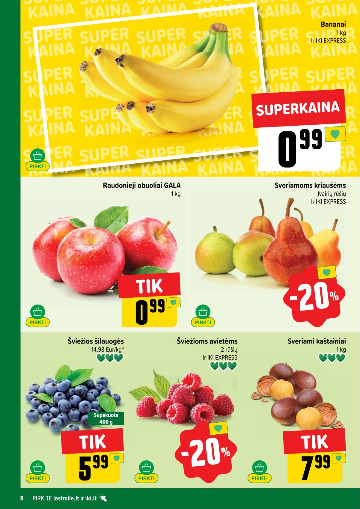Iki - IKI akcijų leidinys 8 puslapis