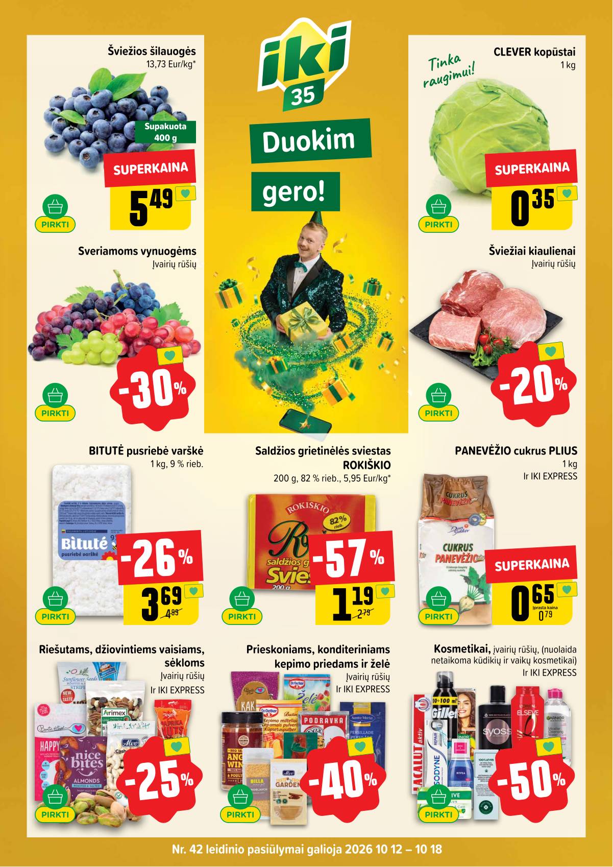 Iki - IKI akcijų leidinys 1 puslapis