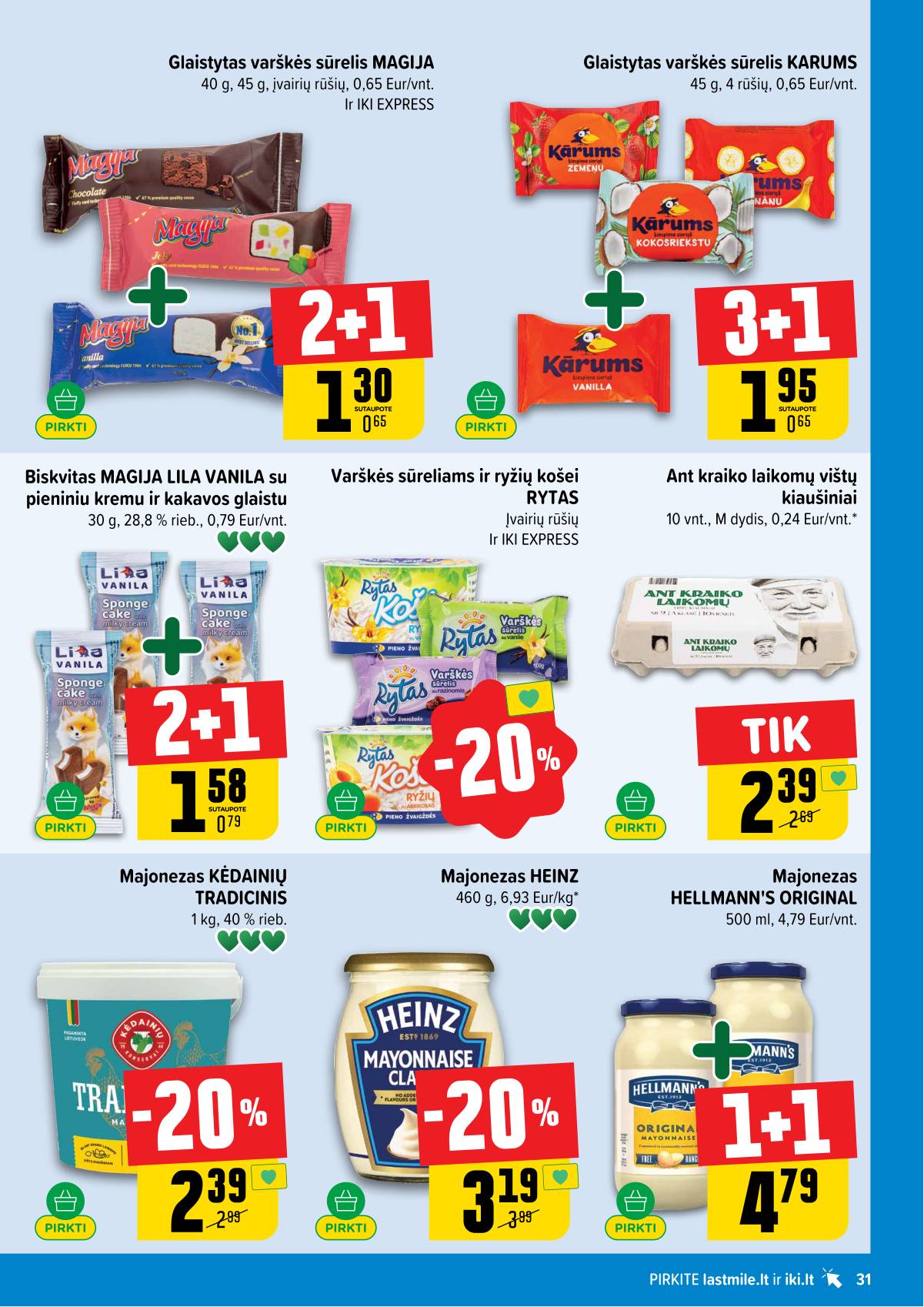 Iki - IKI akcijų leidinys 31 puslapis