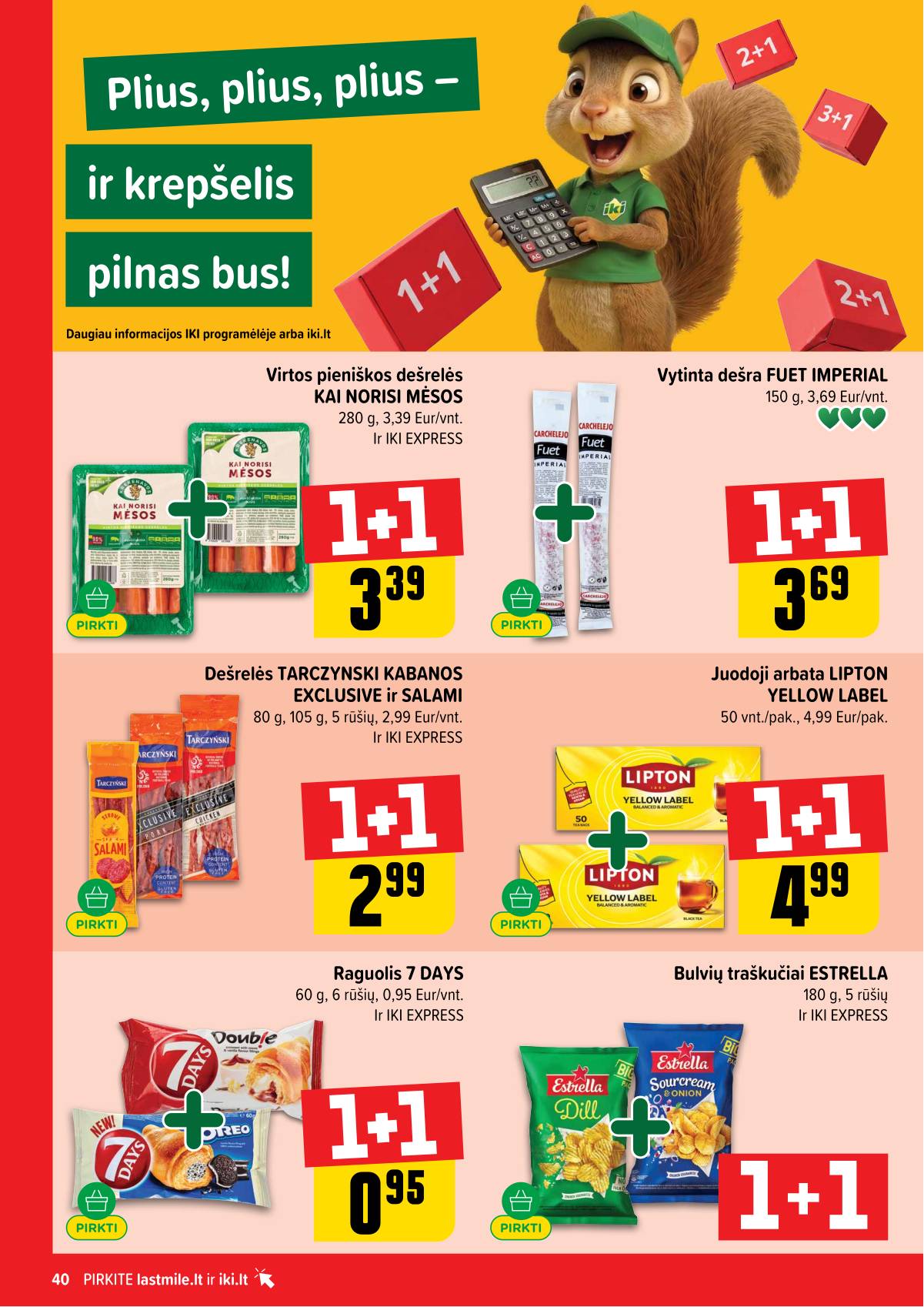 Iki - IKI akcijų leidinys 40 puslapis