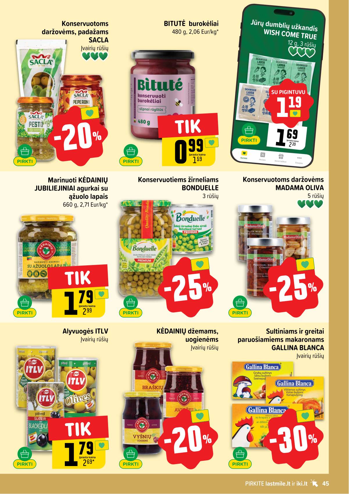 Iki - IKI akcijų leidinys 45 puslapis