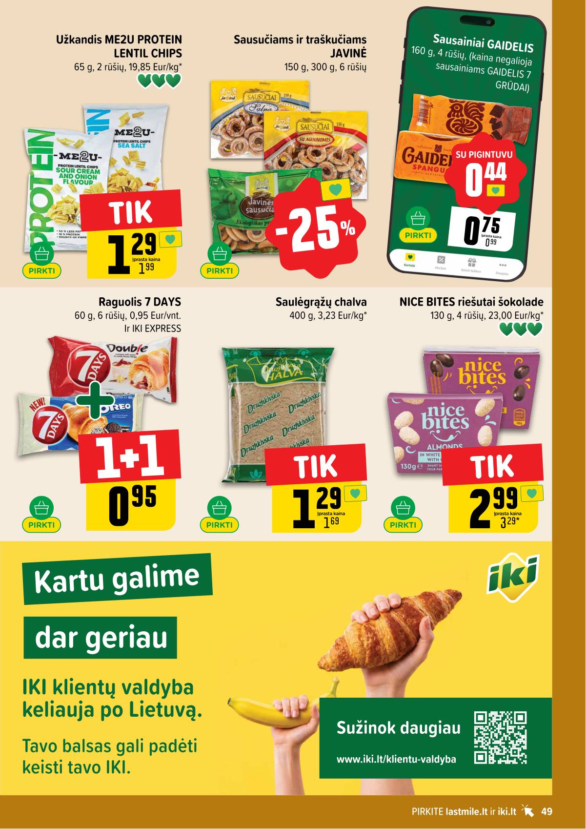Iki - IKI akcijų leidinys 49 puslapis