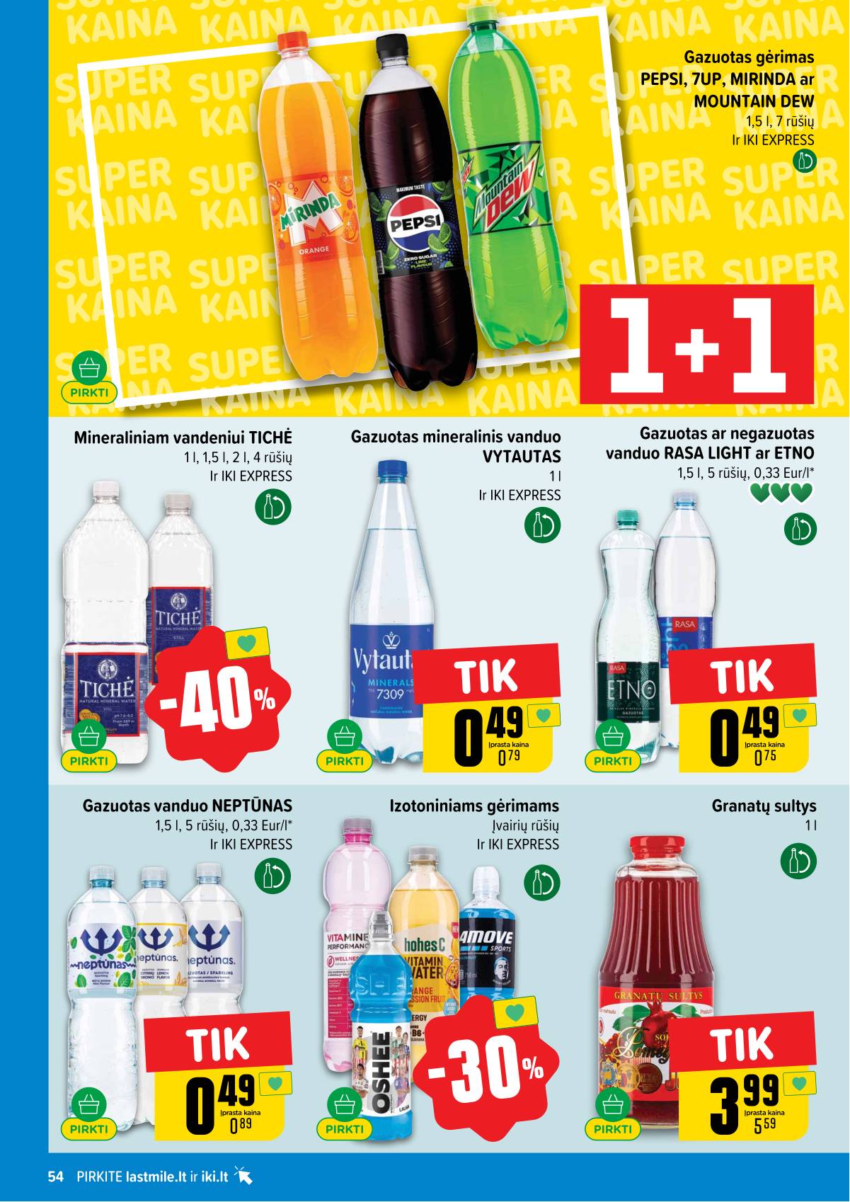 Iki - IKI akcijų leidinys 54 puslapis