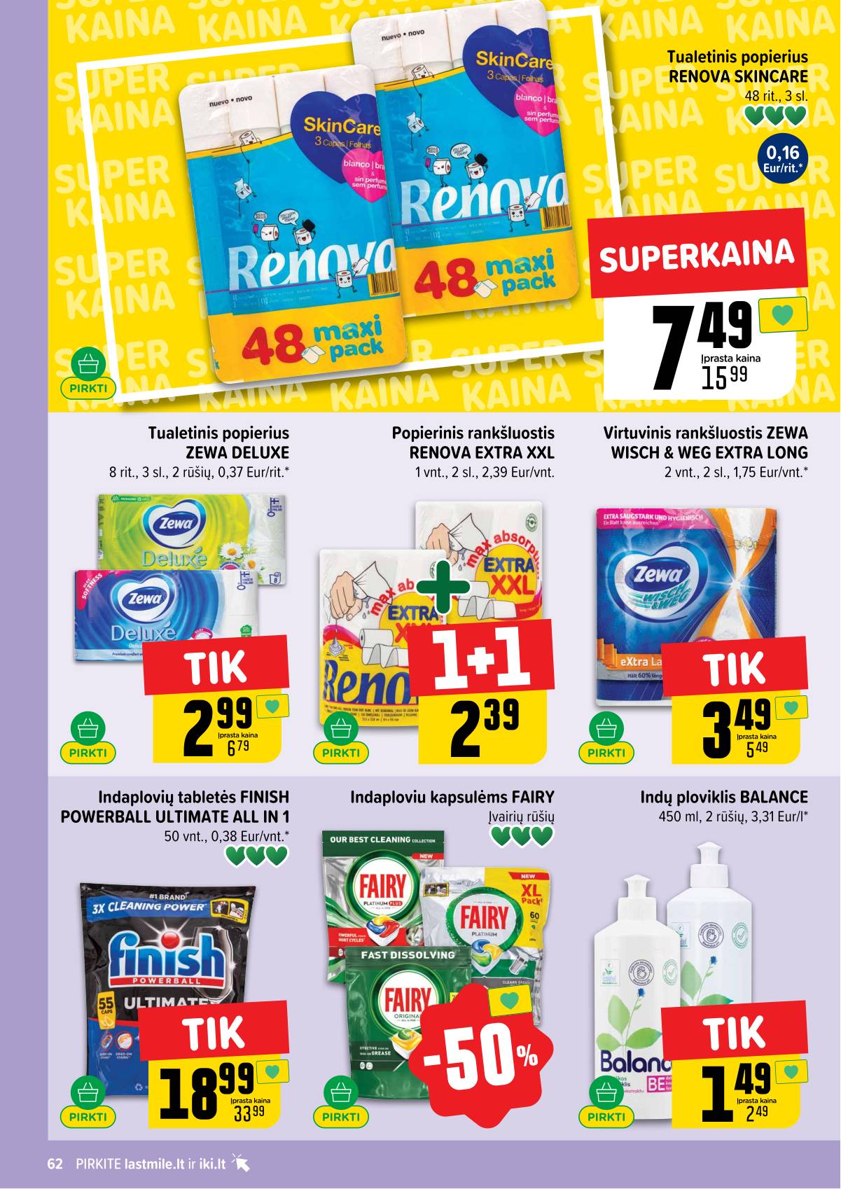 Iki - IKI akcijų leidinys 62 puslapis