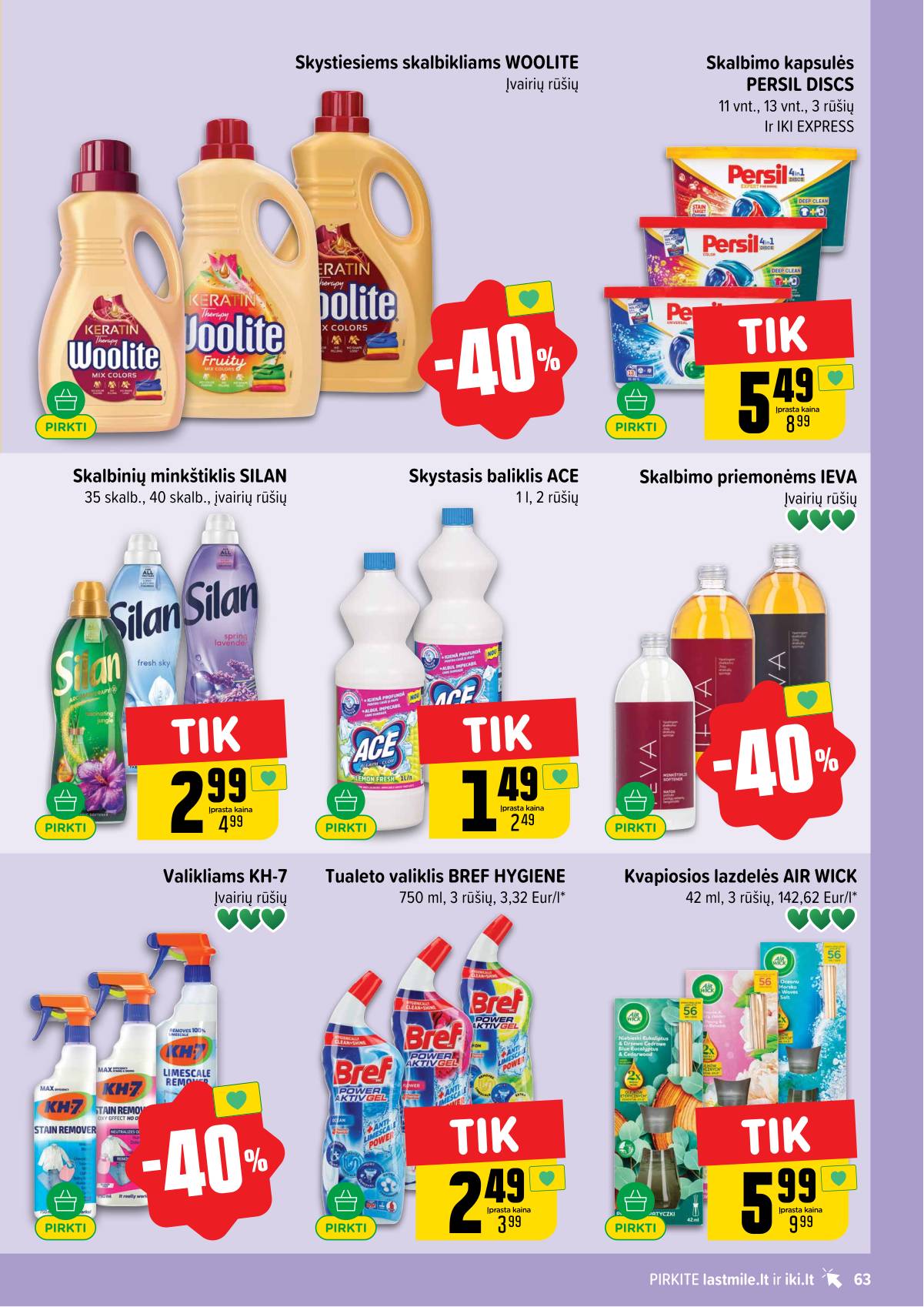Iki - IKI akcijų leidinys 63 puslapis