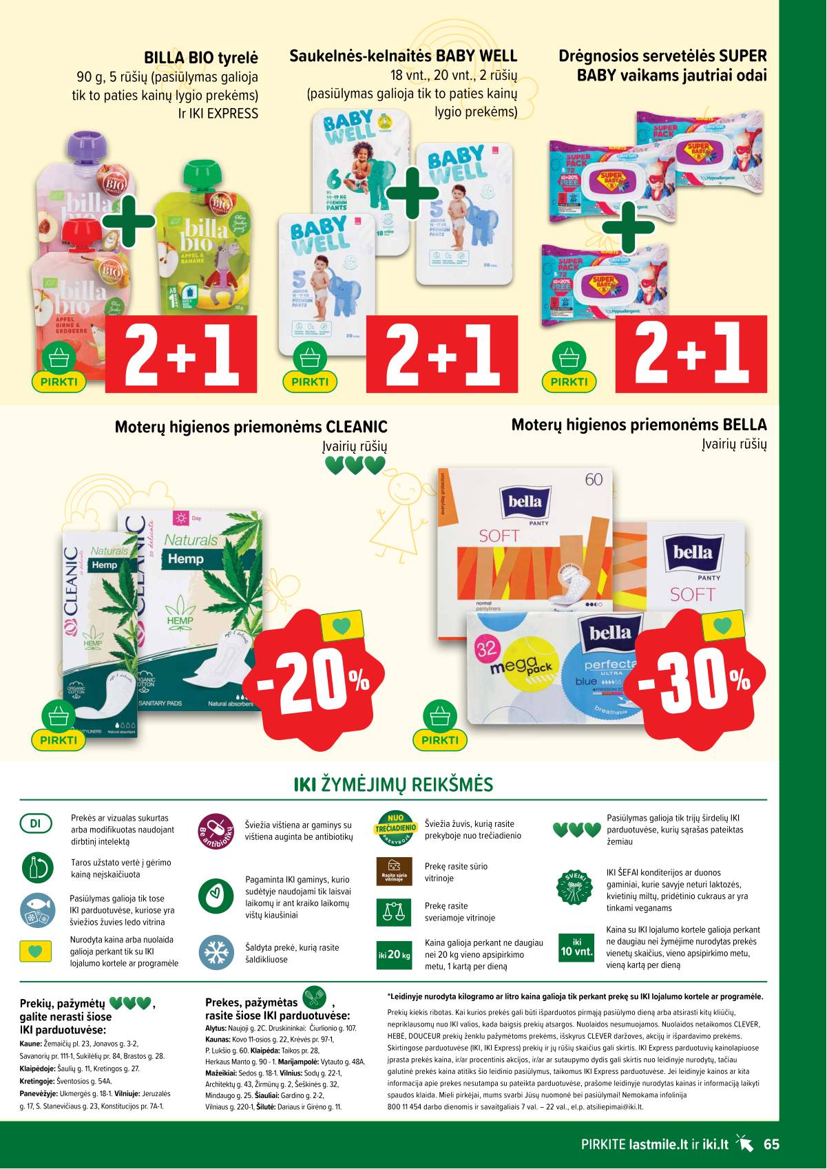 Iki - IKI akcijų leidinys 65 puslapis