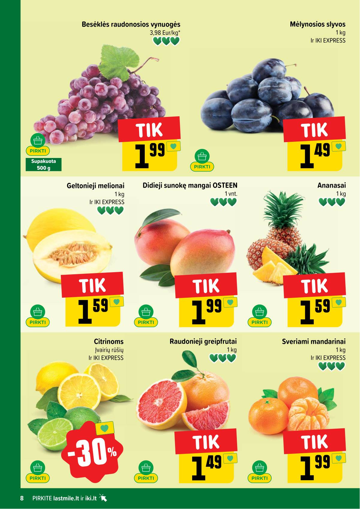 Iki - IKI akcijų leidinys 8 puslapis