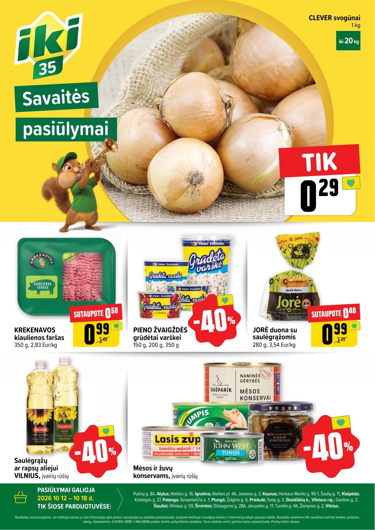 Iki - Specialūs pasiūlymai IKI parduotuvės klientams 1 puslapis