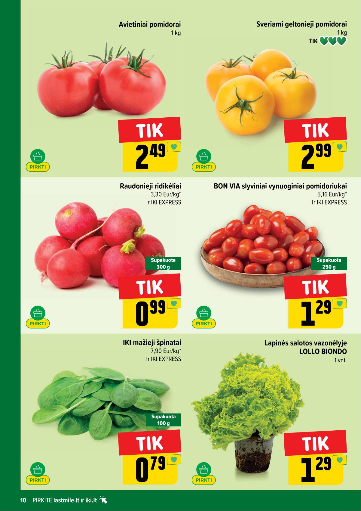 Iki - IKI akcijų leidinys 10 puslapis