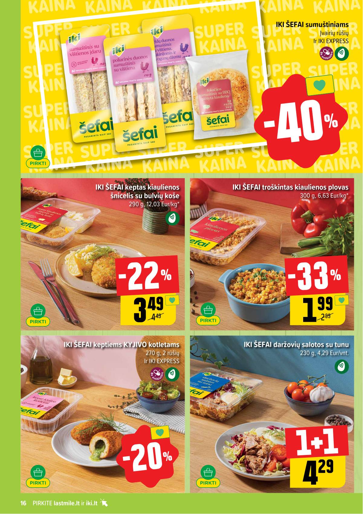 Iki - IKI akcijų leidinys 16 puslapis
