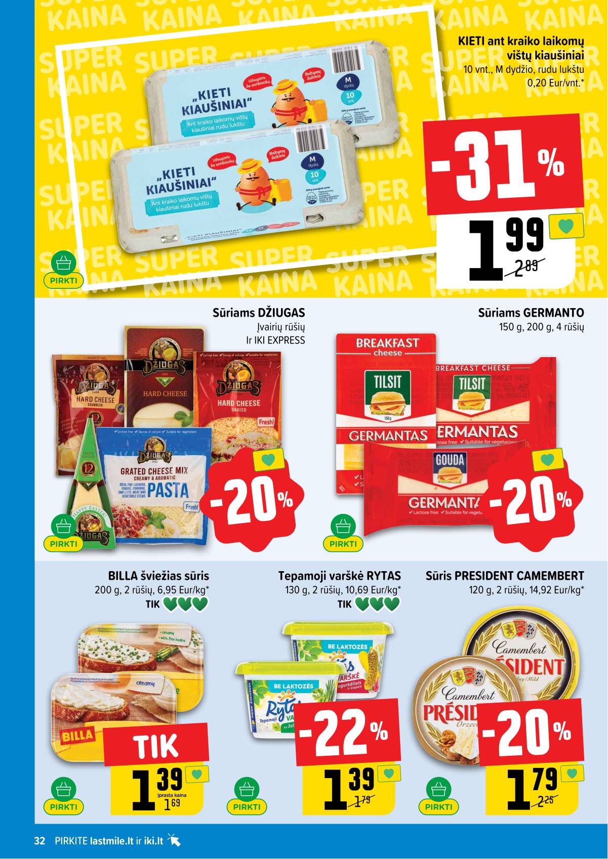 Iki - IKI akcijų leidinys 32 puslapis