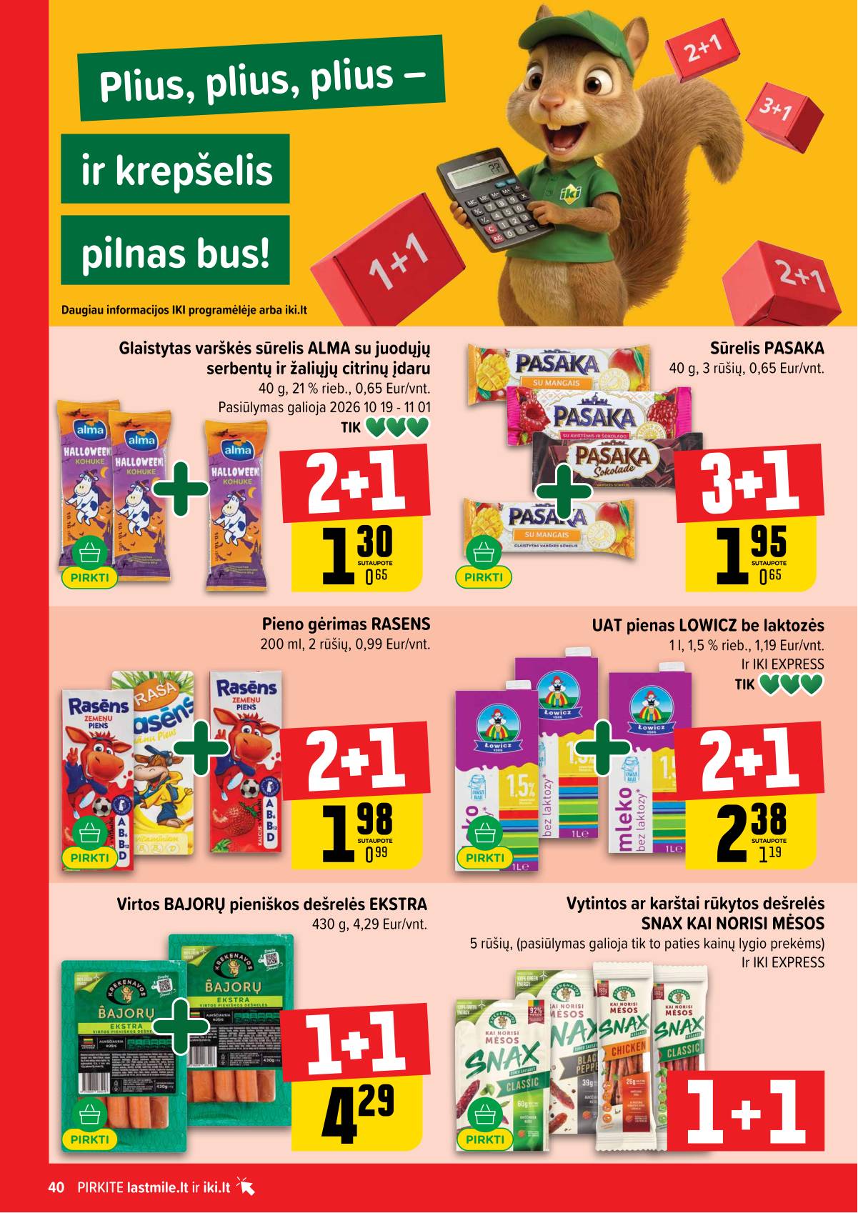 Iki - IKI akcijų leidinys 40 puslapis