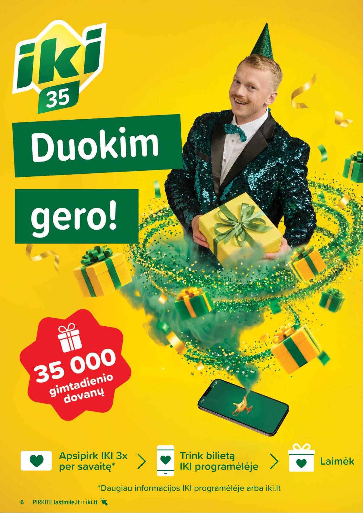Iki - IKI akcijų leidinys 6 puslapis