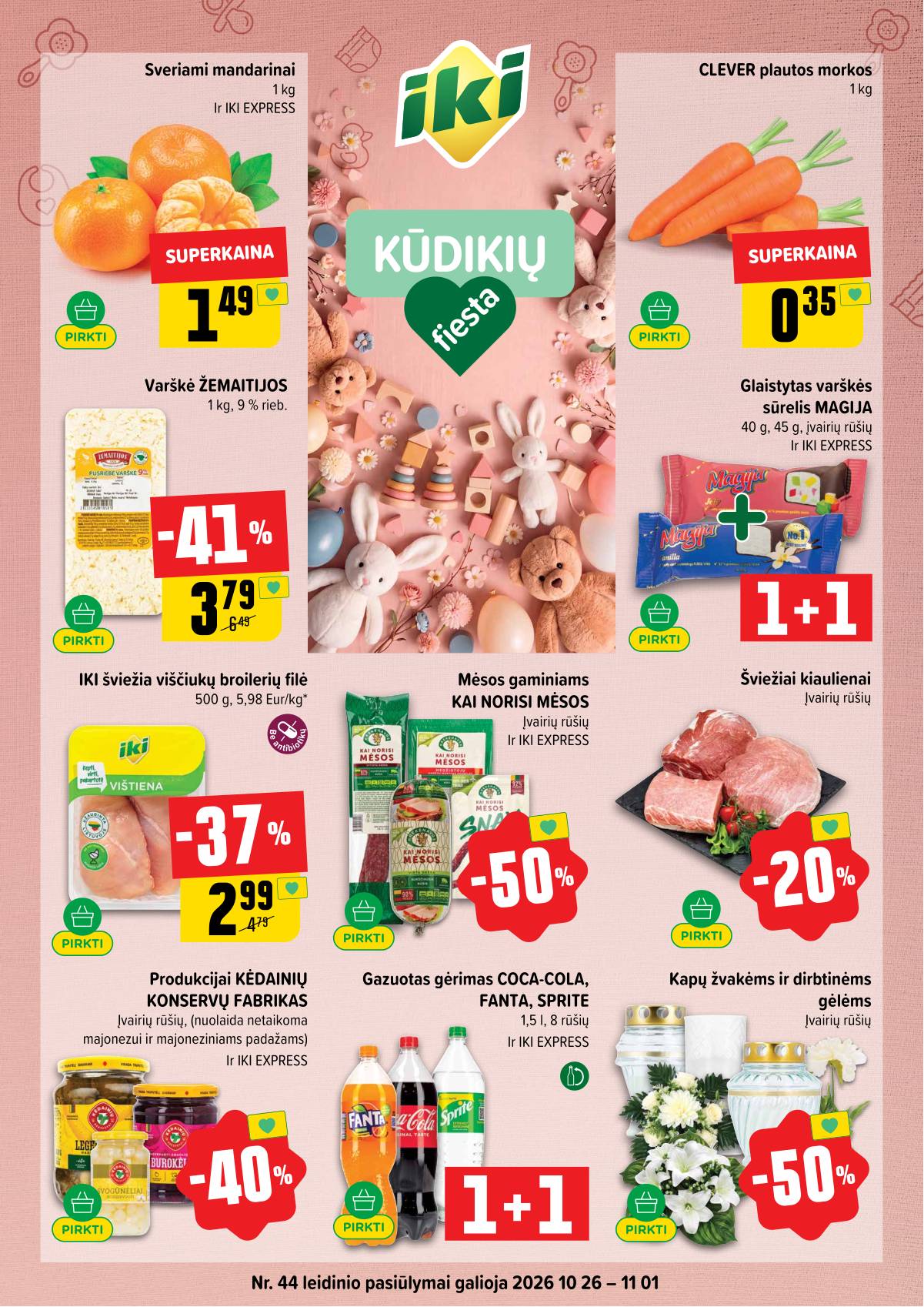 Iki - IKI akcijų leidinys 1 puslapis